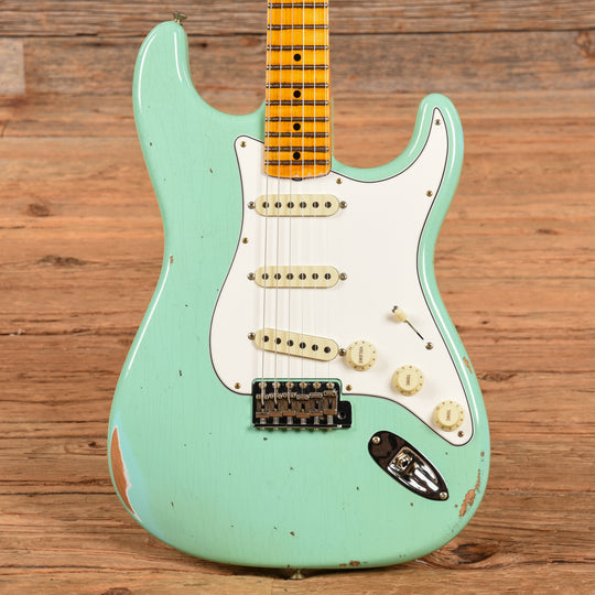 Fender Custom Shop Tomatillo Stratocaster Relic Super Faded Aged Surf Green 2023 Electric Guitars / Solid Body