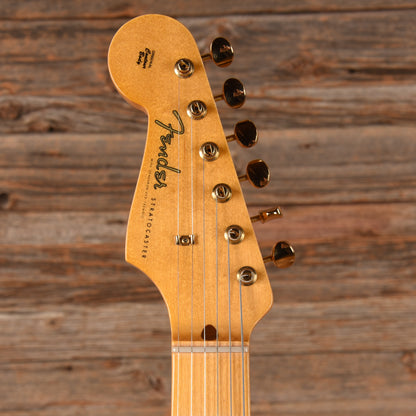 Fender Custom Shop V Custom '57 Stratocaster White Blonde 2021 LEFTY Electric Guitars / Solid Body