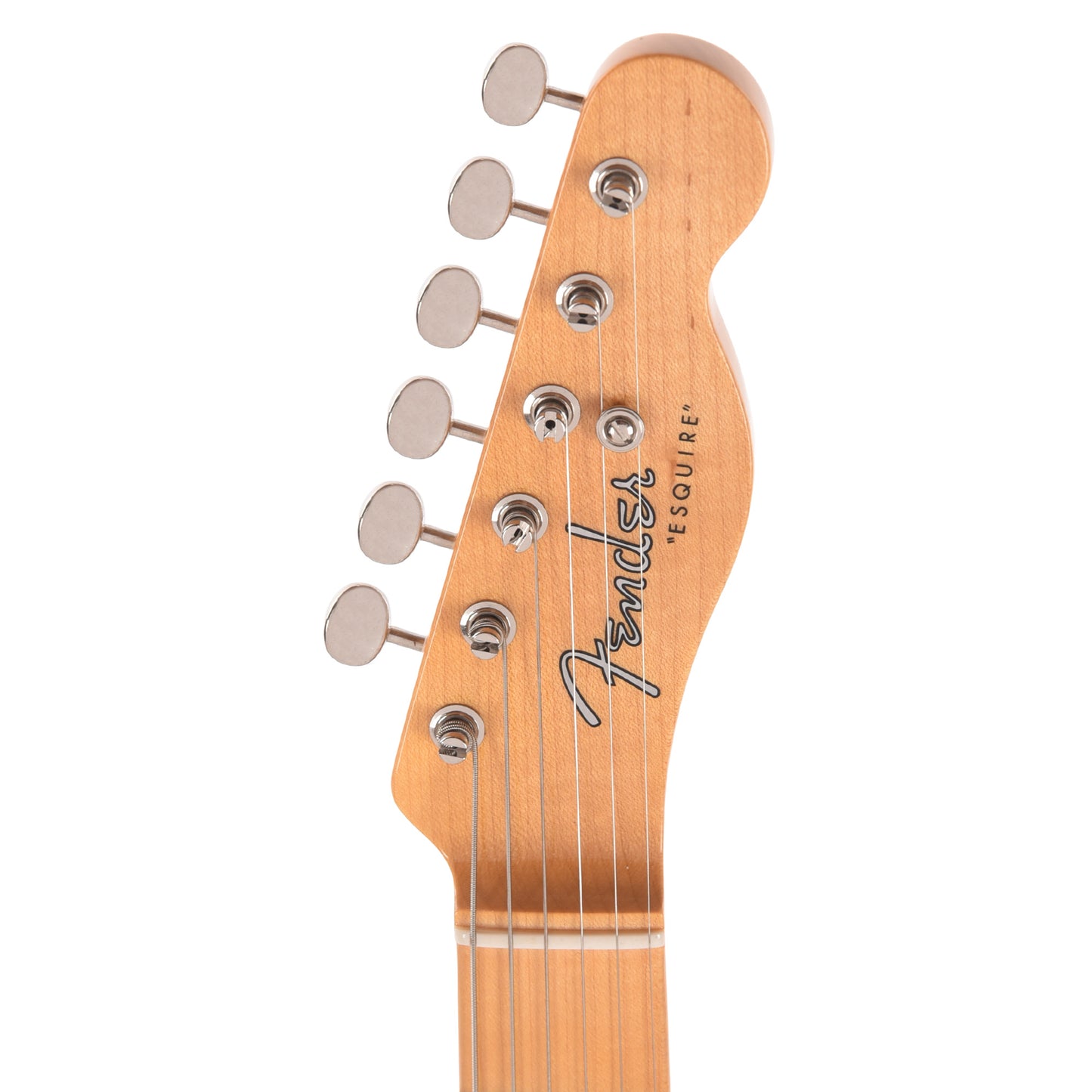Fender Custom Shop Vintage Custom 1950 Pine Esquire Time Capsule Aged White Blonde Electric Guitars / Solid Body