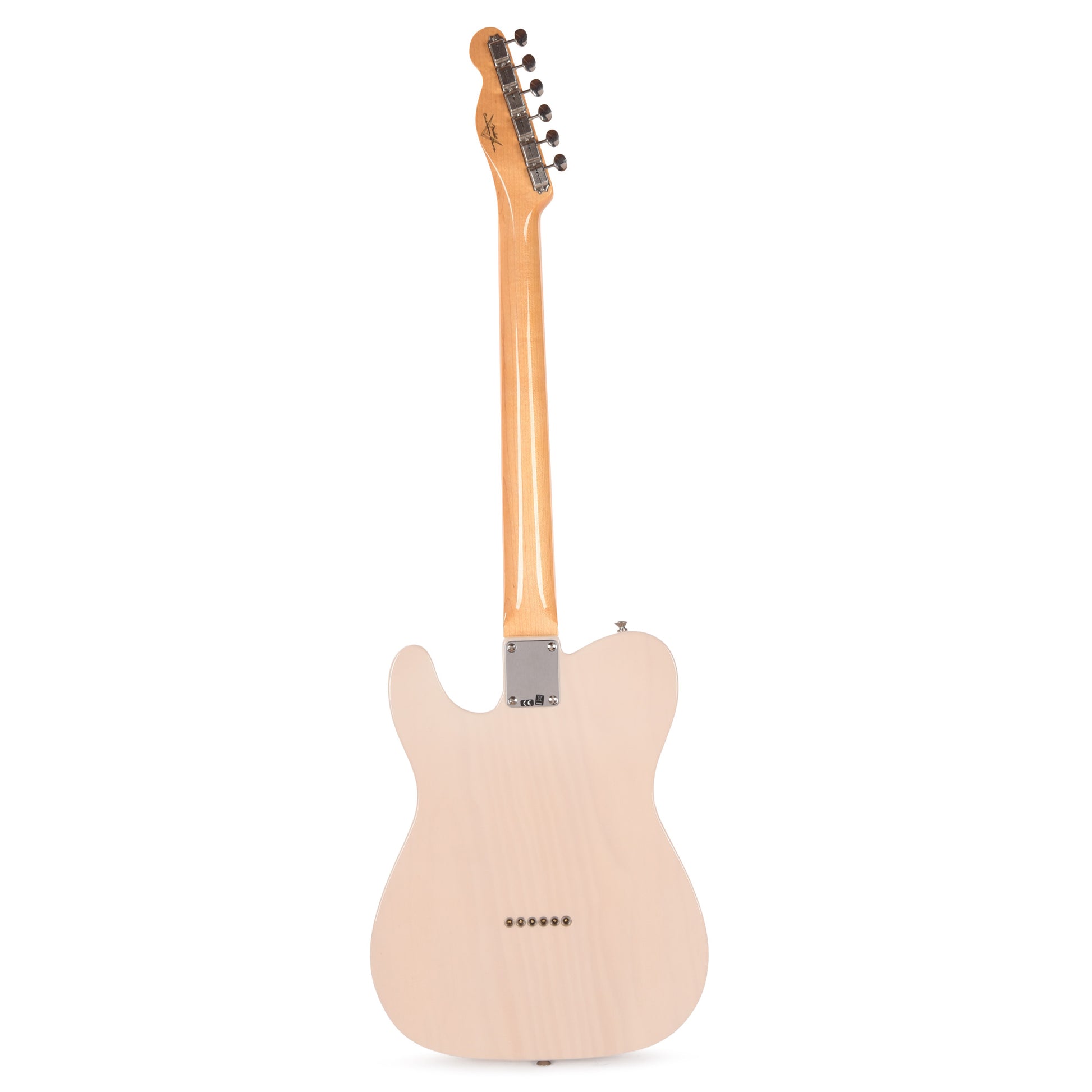 Fender Custom Shop Vintage Custom 1950 Pine Esquire Time Capsule Aged White Blonde Electric Guitars / Solid Body