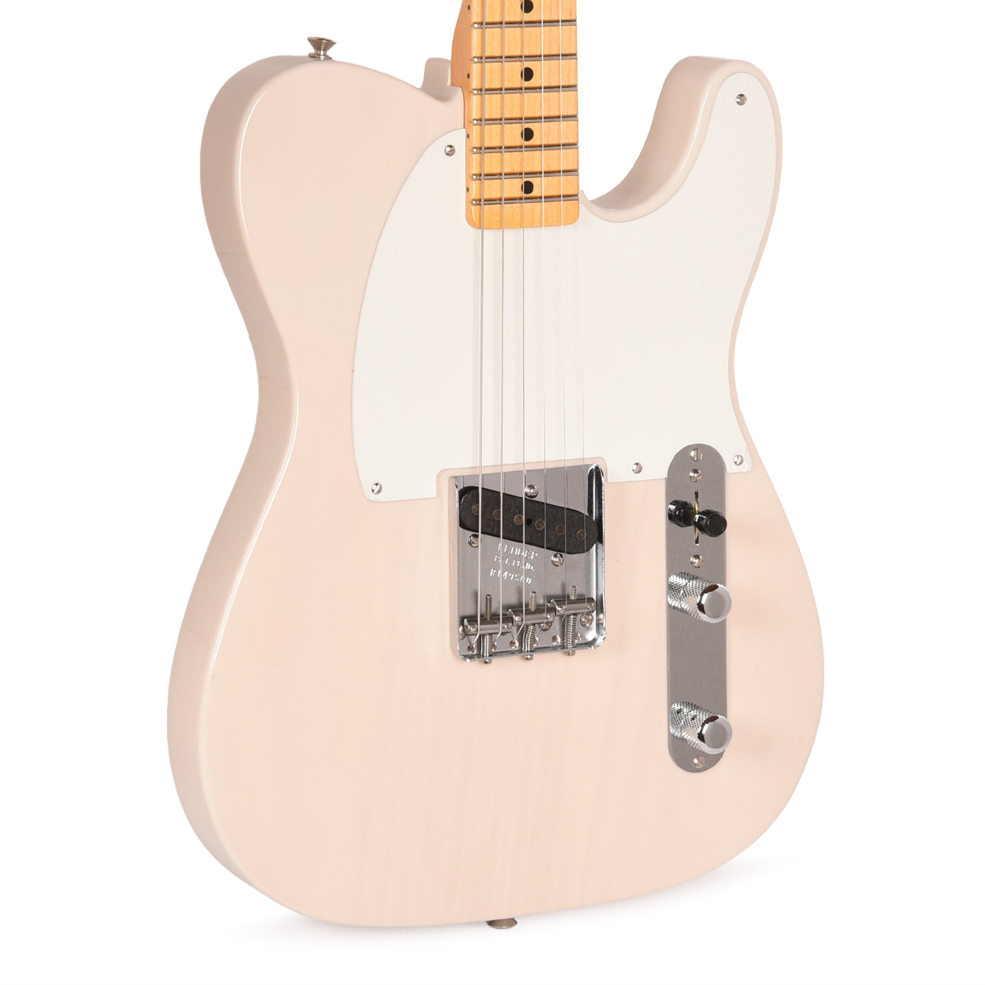 Fender Custom Shop Vintage Custom 1950 Pine Esquire Time Capsule Aged White Blonde Electric Guitars / Solid Body