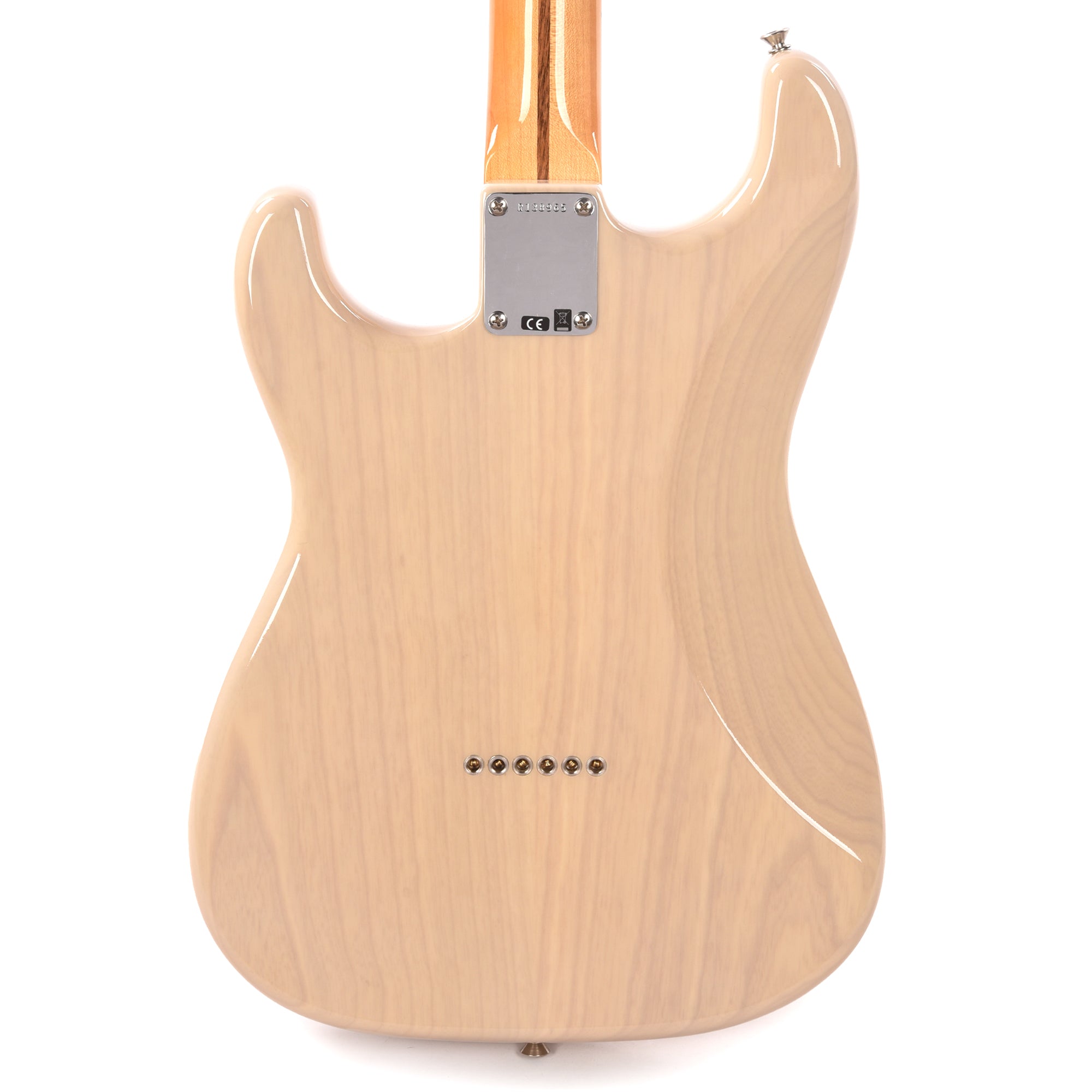 Fender Custom Shop Vintage Custom 1955 Hardtail Stratocaster Aged White Blonde Electric Guitars / Solid Body