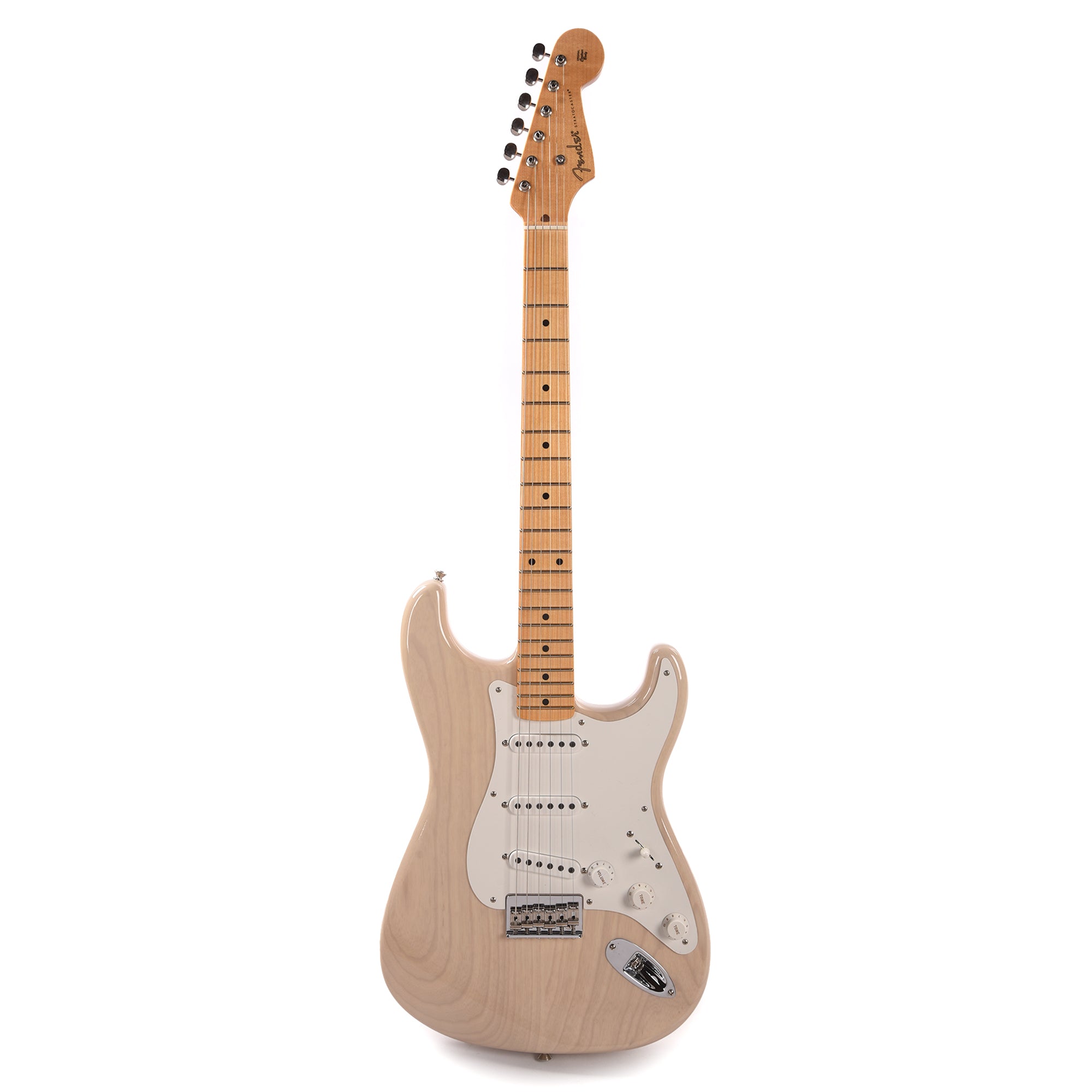 Fender Custom Shop Vintage Custom 1955 Hardtail Stratocaster Aged White Blonde Electric Guitars / Solid Body