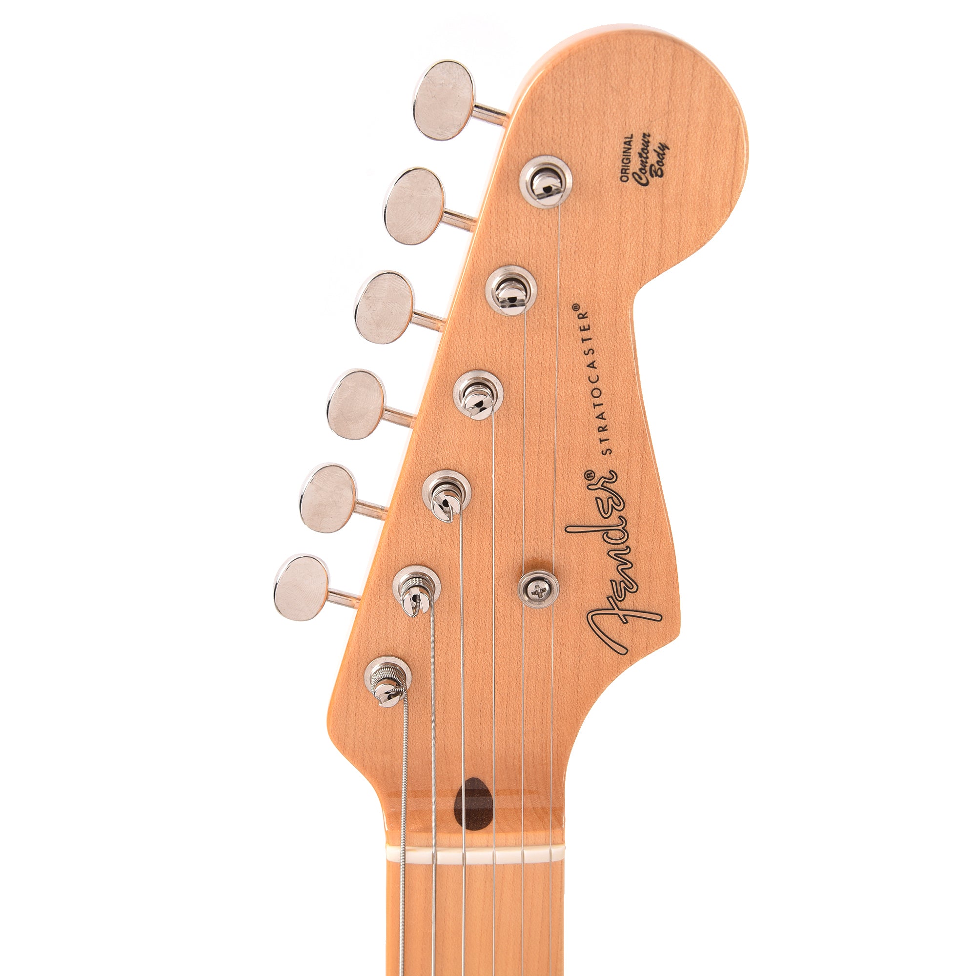 Fender Custom Shop Vintage Custom 1955 Hardtail Stratocaster Aged White Blonde Electric Guitars / Solid Body