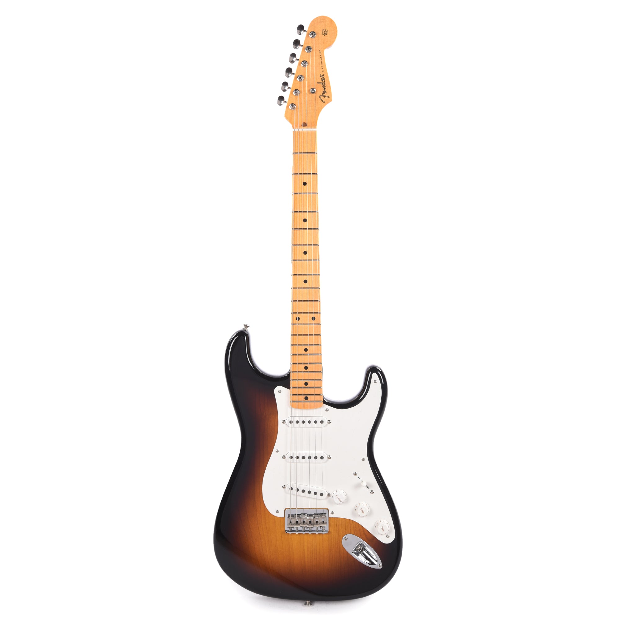 Fender Custom Shop Vintage Custom 1955 Hardtail Stratocaster Wide-Fade 2-Color Sunburst Electric Guitars / Solid Body