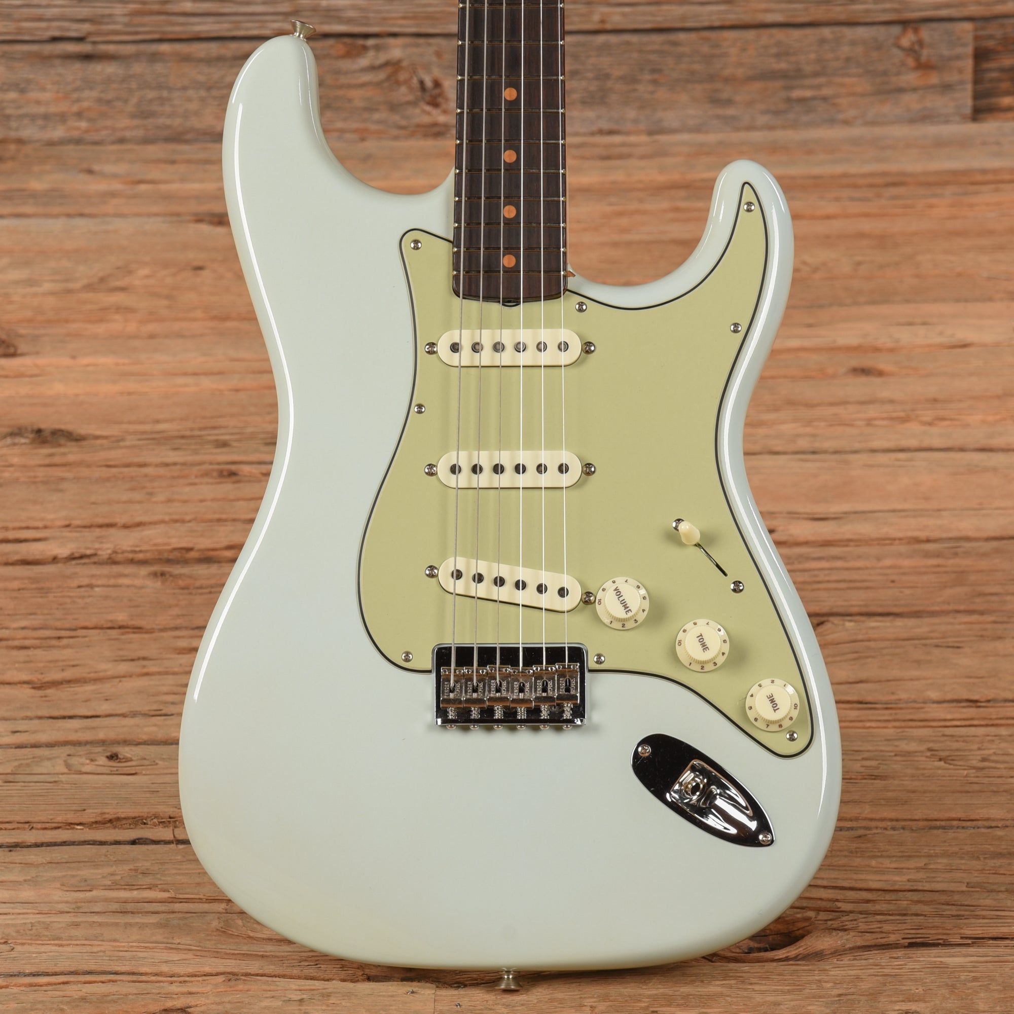 Fender Custom Shop Vintage Custom '59 Stratocaster Hardtail Faded Aged Sonic Blue 2023 Electric Guitars / Solid Body
