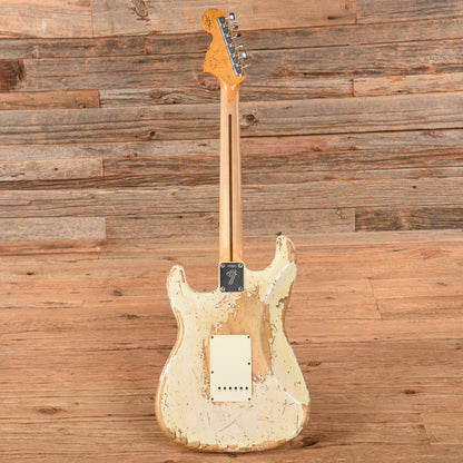 Fender Custom Shop Vintage Stratocaster Heavy Relic Olympic White 2009 Electric Guitars / Solid Body