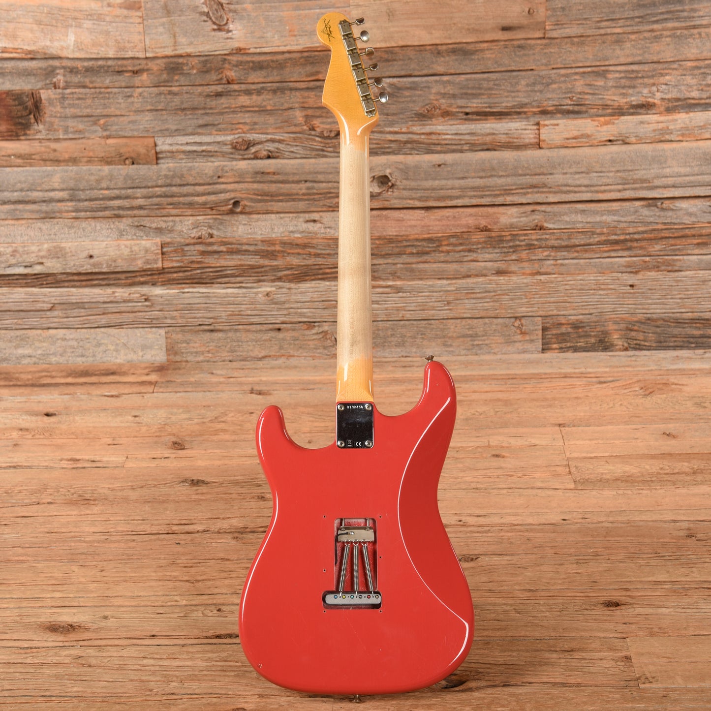 Fender Custom Shop "Wilcutt" '62 Stratocaster Journeyman Relic Fiesta Red 2023 Electric Guitars / Solid Body