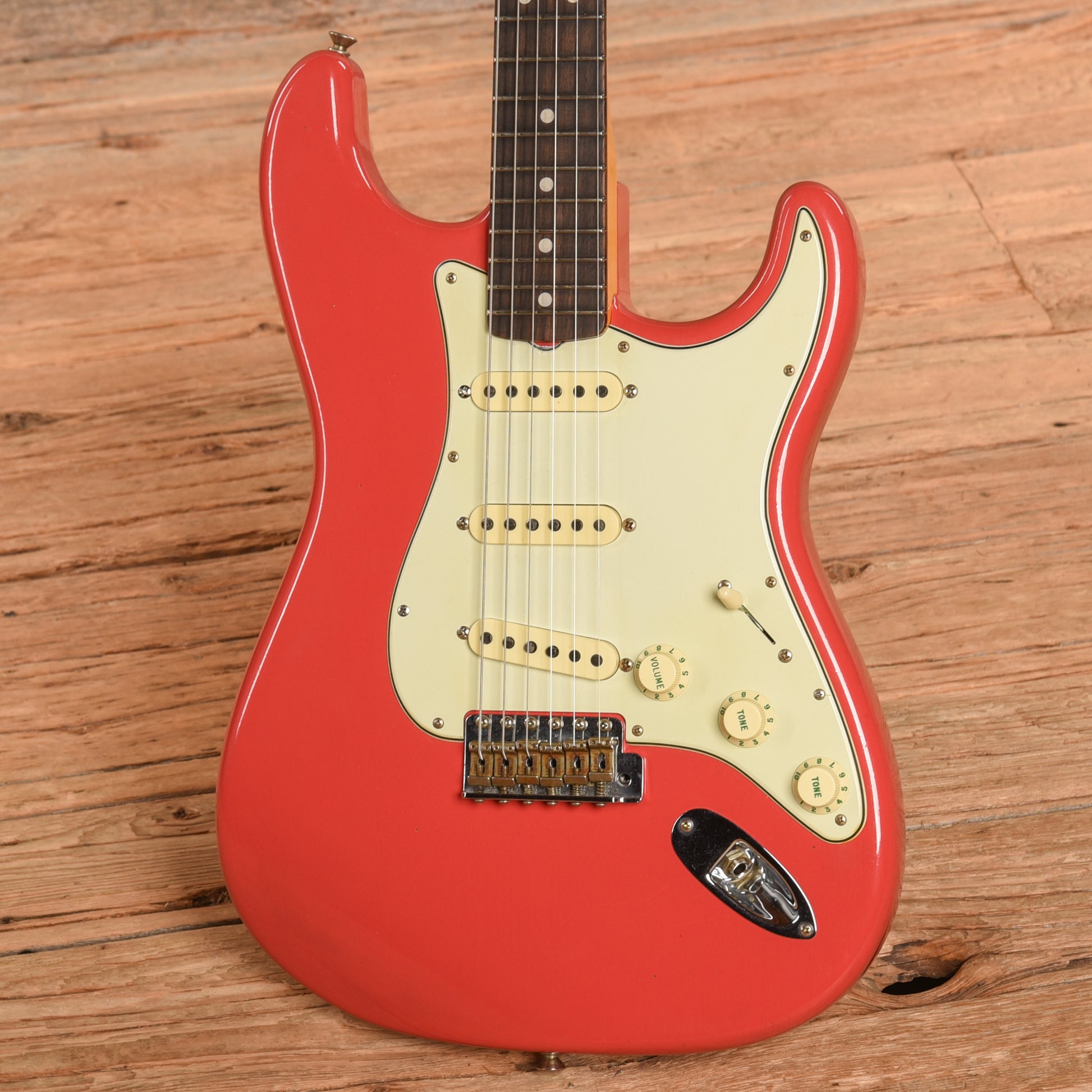 Fender Custom Shop "Wilcutt" '62 Stratocaster Journeyman Relic Fiesta Red 2023 Electric Guitars / Solid Body