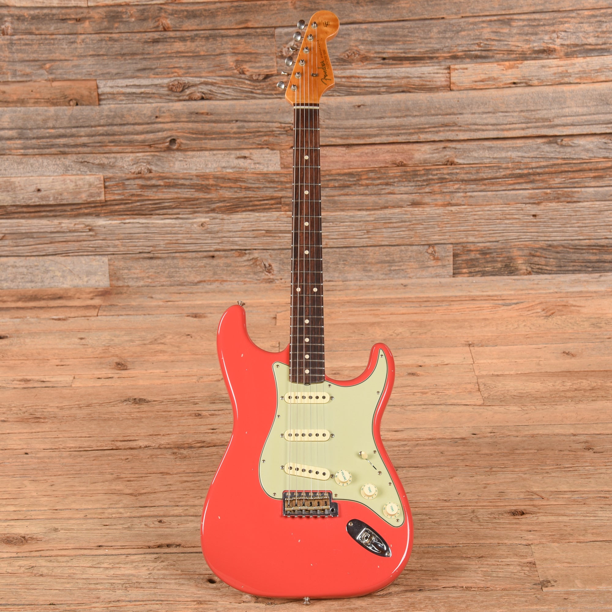 Fender Custom Shop Wilcutt True 62 Stratocaster Journeyman Relic Fiesta Red 2022 Electric Guitars / Solid Body