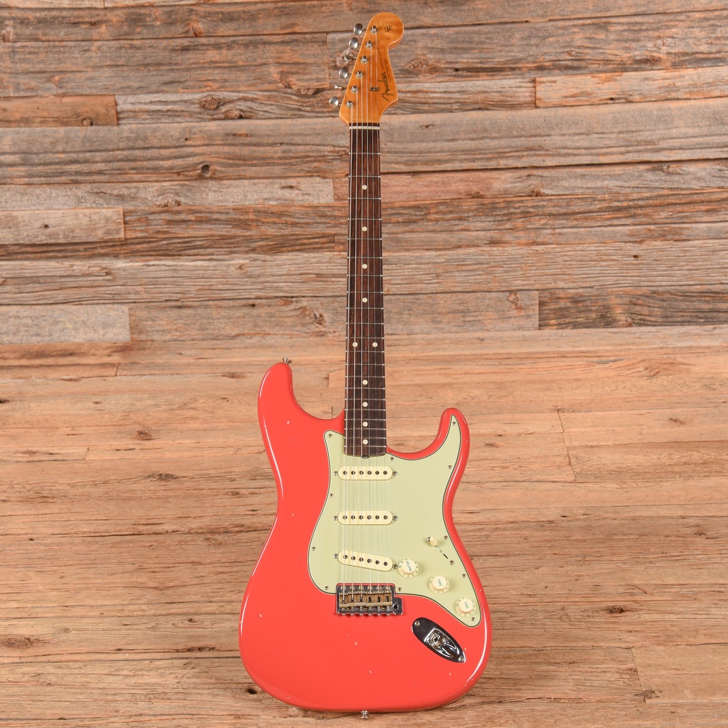 Fender Custom Shop Wilcutt True 62 Stratocaster Journeyman Relic Fiesta Red 2022 Electric Guitars / Solid Body