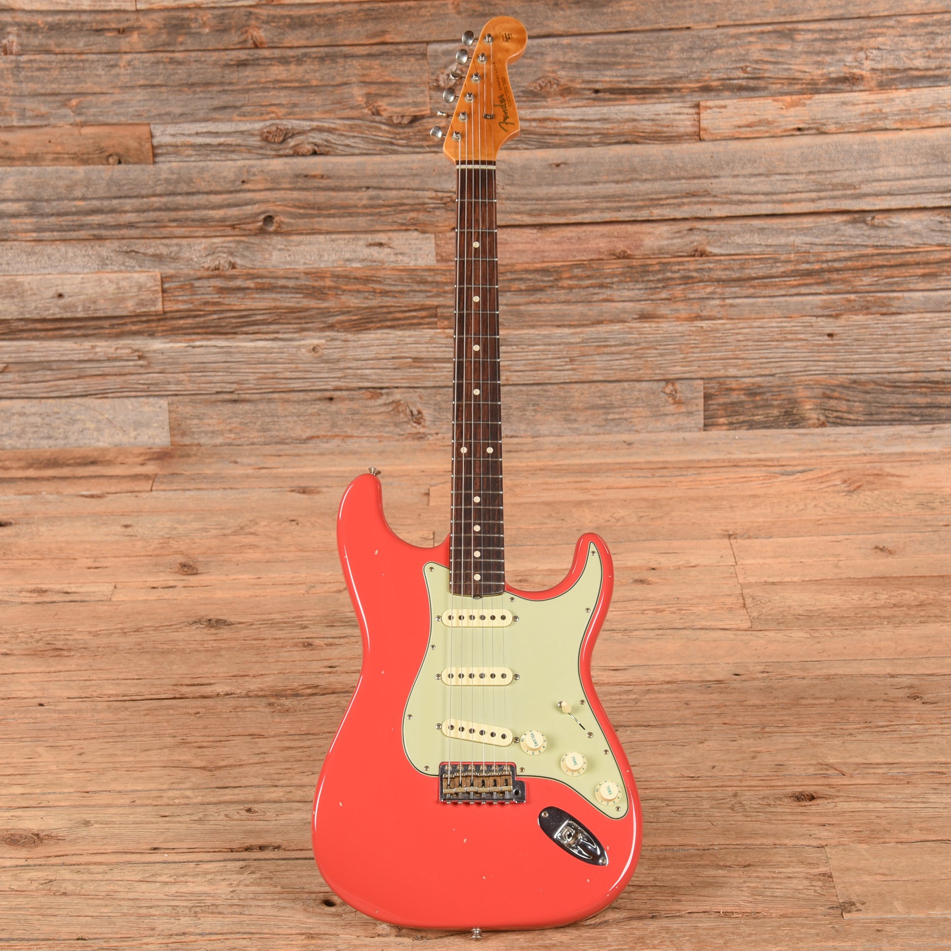 Fender Custom Shop Wilcutt True 62 Stratocaster Journeyman Relic Fiesta Red 2022 Electric Guitars / Solid Body