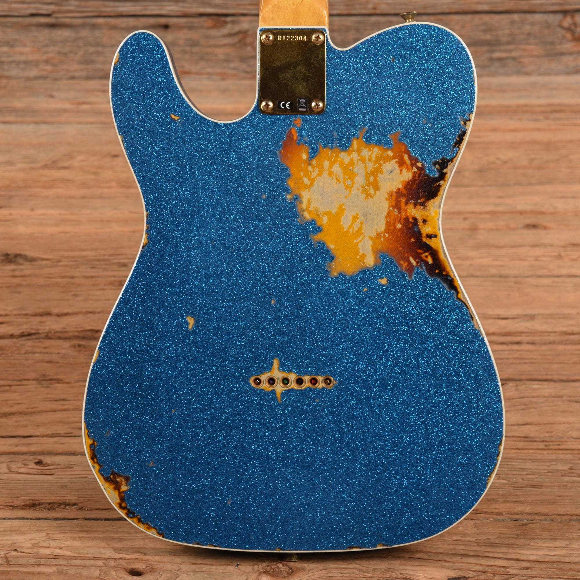 Fender Custom Shop Wildwood 10 59 Telecaster Relic Blue Sparkle 2022 Electric Guitars / Solid Body