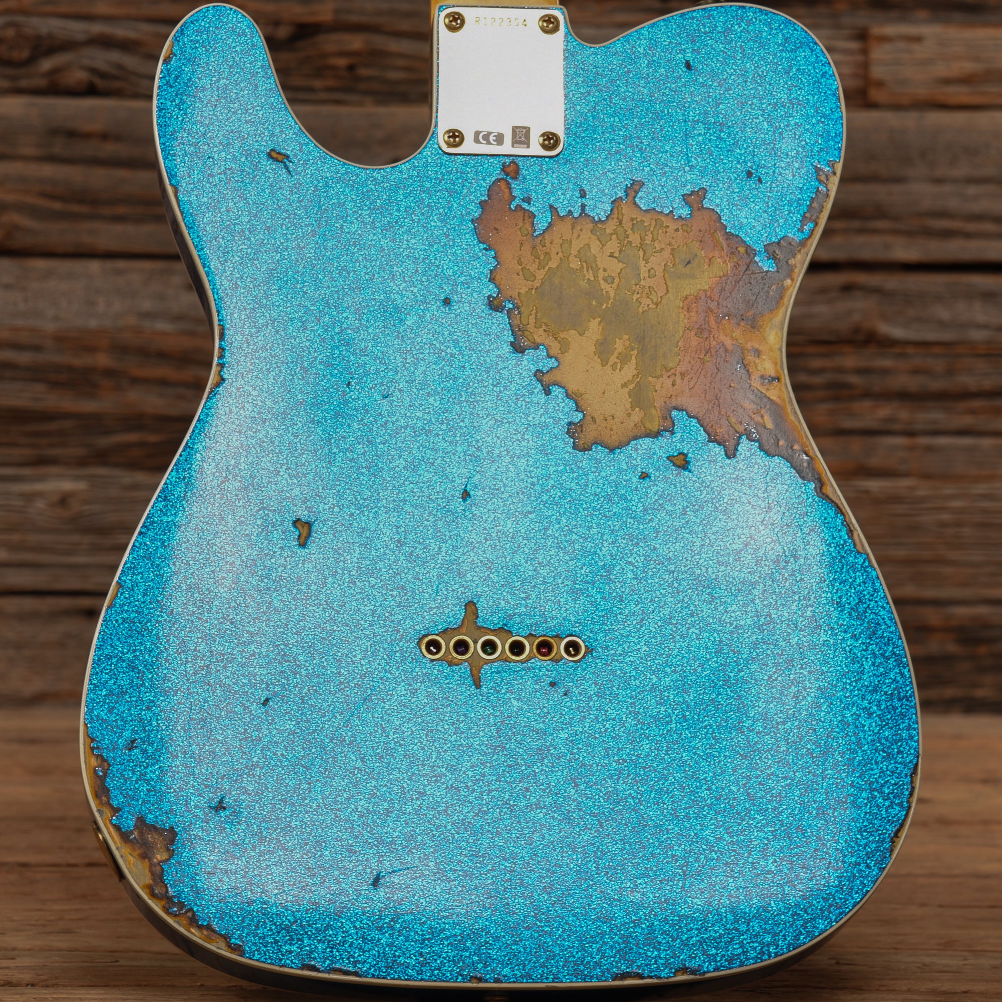 Fender Custom Shop Wildwood 10 59 Telecaster Relic Blue Sparkle 2022 Electric Guitars / Solid Body