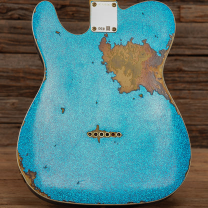 Fender Custom Shop Wildwood 10 59 Telecaster Relic Blue Sparkle 2022 Electric Guitars / Solid Body
