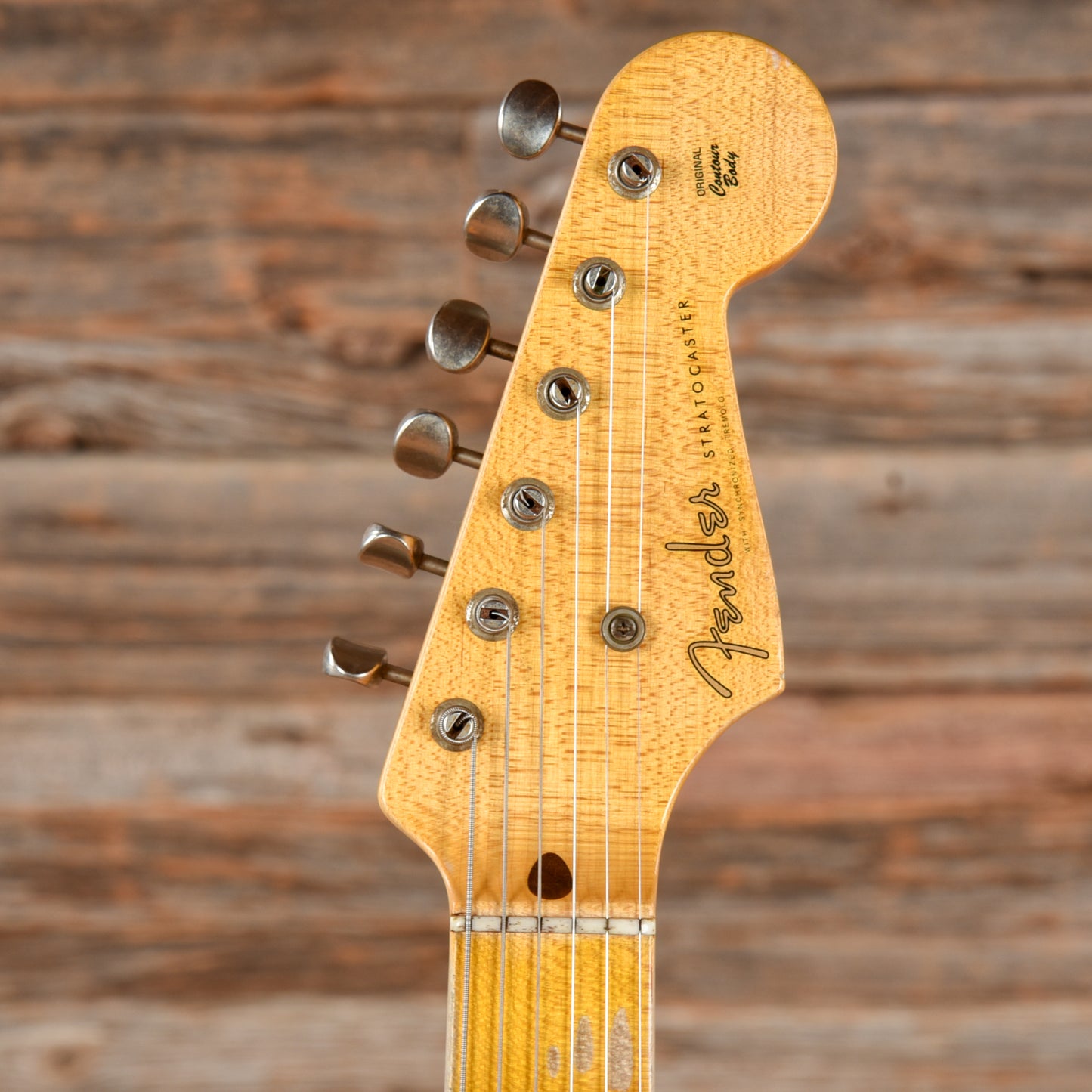 Fender Custom Shop WW10 '55 Stratocaster Journeyman Relic Faded Taos Turquoise 2015 Electric Guitars / Solid Body