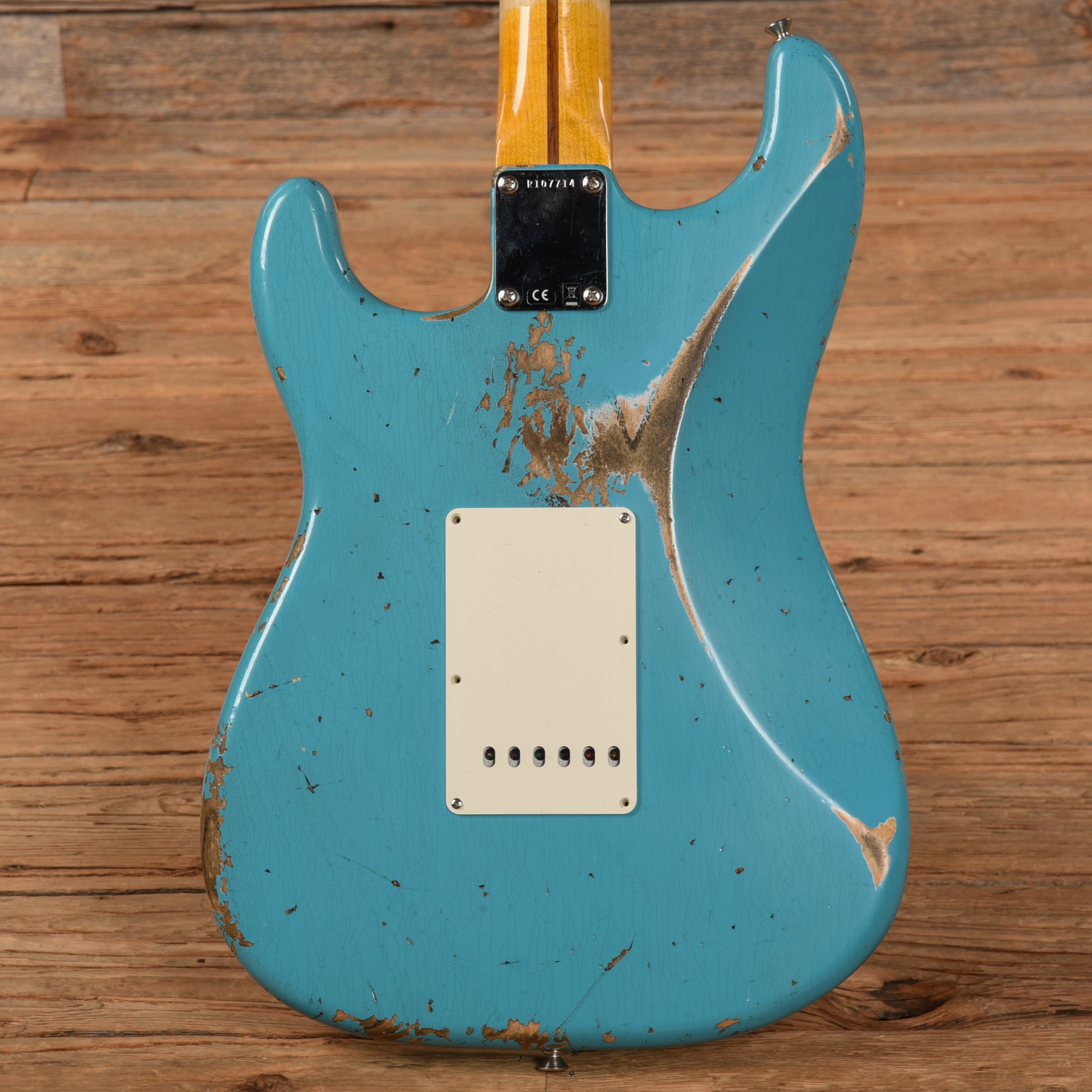 Fender Custom Shop WW10 57 Stratocaster Heavy Relic Taos Turquoise 2021 Electric Guitars / Solid Body