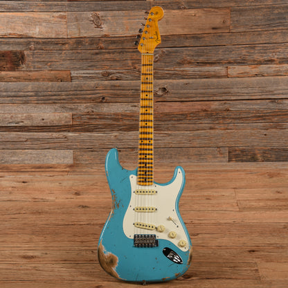 Fender Custom Shop WW10 57 Stratocaster Heavy Relic Taos Turquoise 2021 Electric Guitars / Solid Body