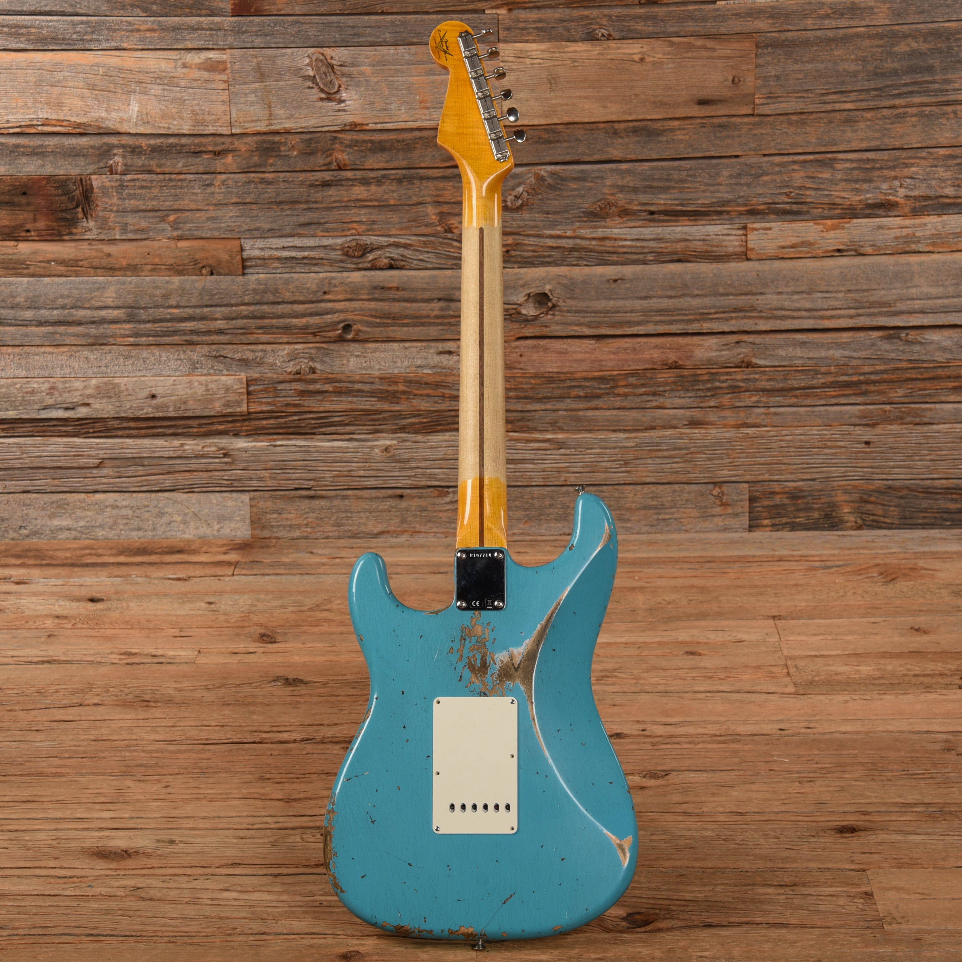 Fender Custom Shop WW10 57 Stratocaster Heavy Relic Taos Turquoise 2021 Electric Guitars / Solid Body
