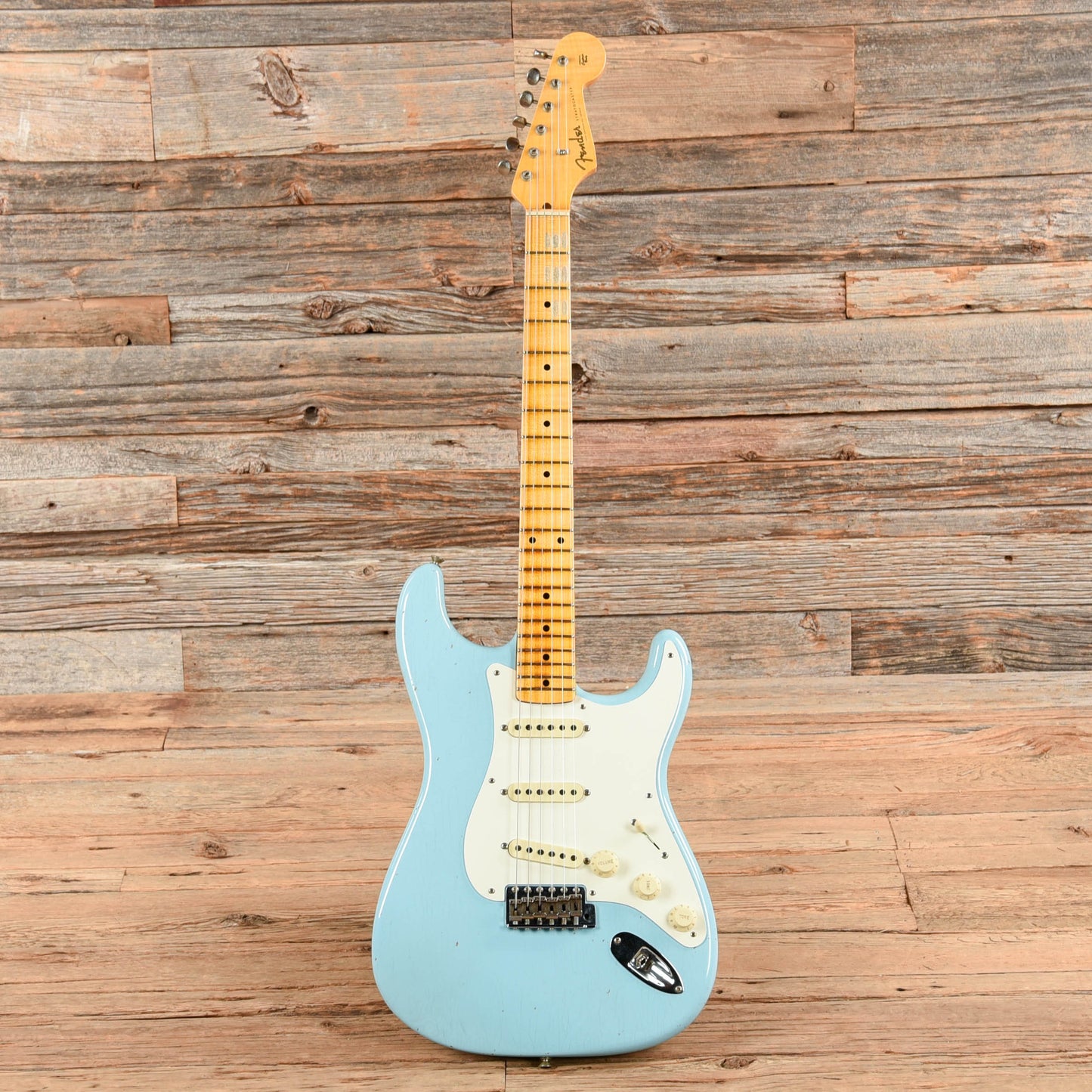 Fender Custom Shop WW10 57 Stratocaster Reissue Journeyman Relic Daphne Blue 2023 Electric Guitars / Solid Body