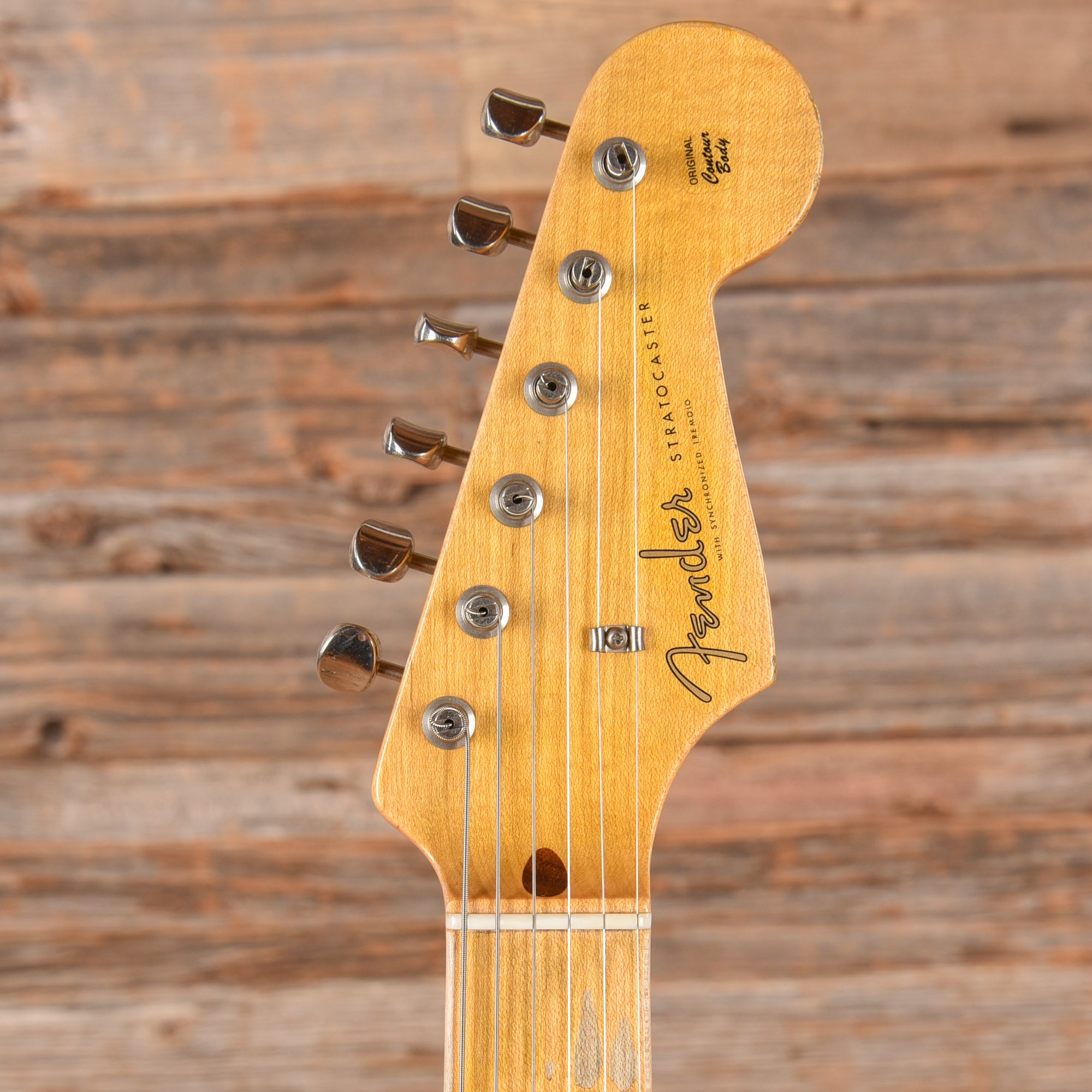 Fender Custom Shop WW10 '57 Stratocaster Relic Shoreline Gold 2016 Electric Guitars / Solid Body
