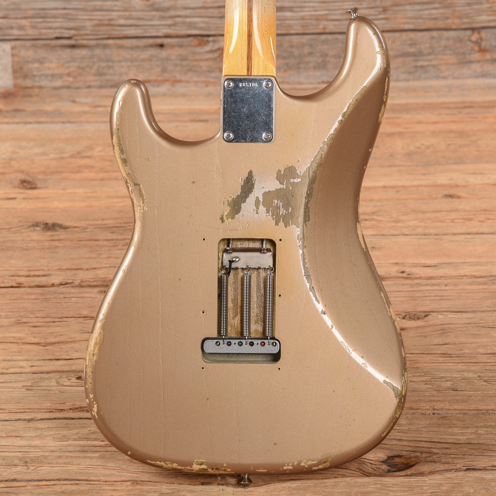 Fender Custom Shop WW10 '57 Stratocaster Relic Shoreline Gold 2016 Electric Guitars / Solid Body