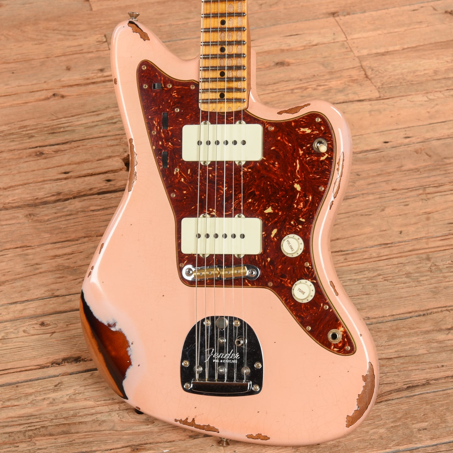 Fender Custom Shop WW10 '58 Jazzmaster Ultra Heavy Relic Shell Pink 2023 Electric Guitars / Solid Body