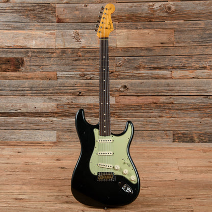 Fender Custom Shop WW10 '61 Stratocaster Journeyman Relic Black 2022 Electric Guitars / Solid Body