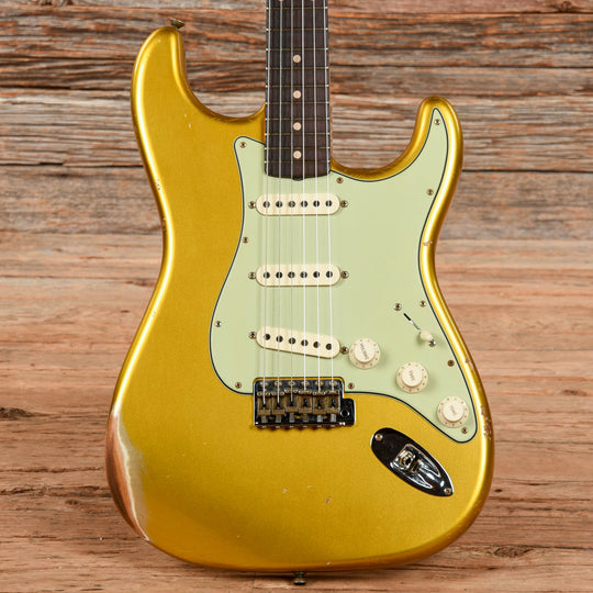 Fender Custom Shop WW10 '61 Stratocaster Relic Faded Frost Gold 2023 Electric Guitars / Solid Body