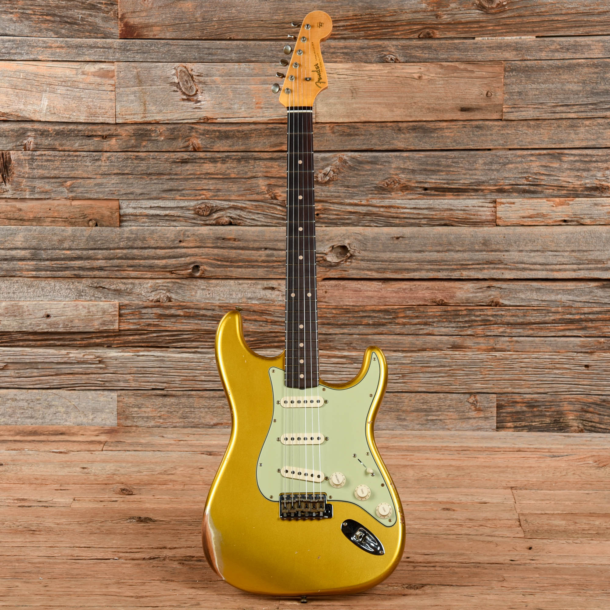 Fender Custom Shop WW10 '61 Stratocaster Relic Faded Frost Gold 2023 Electric Guitars / Solid Body