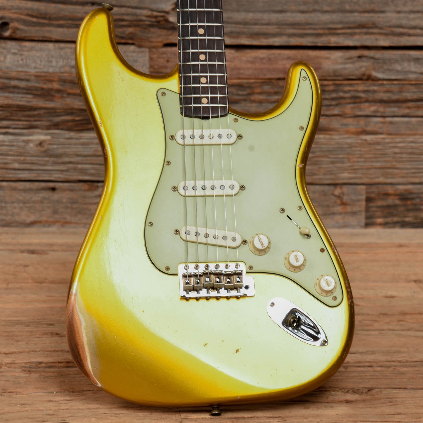 Fender Custom Shop WW10 '61 Stratocaster Relic Faded Frost Gold 2023 Electric Guitars / Solid Body