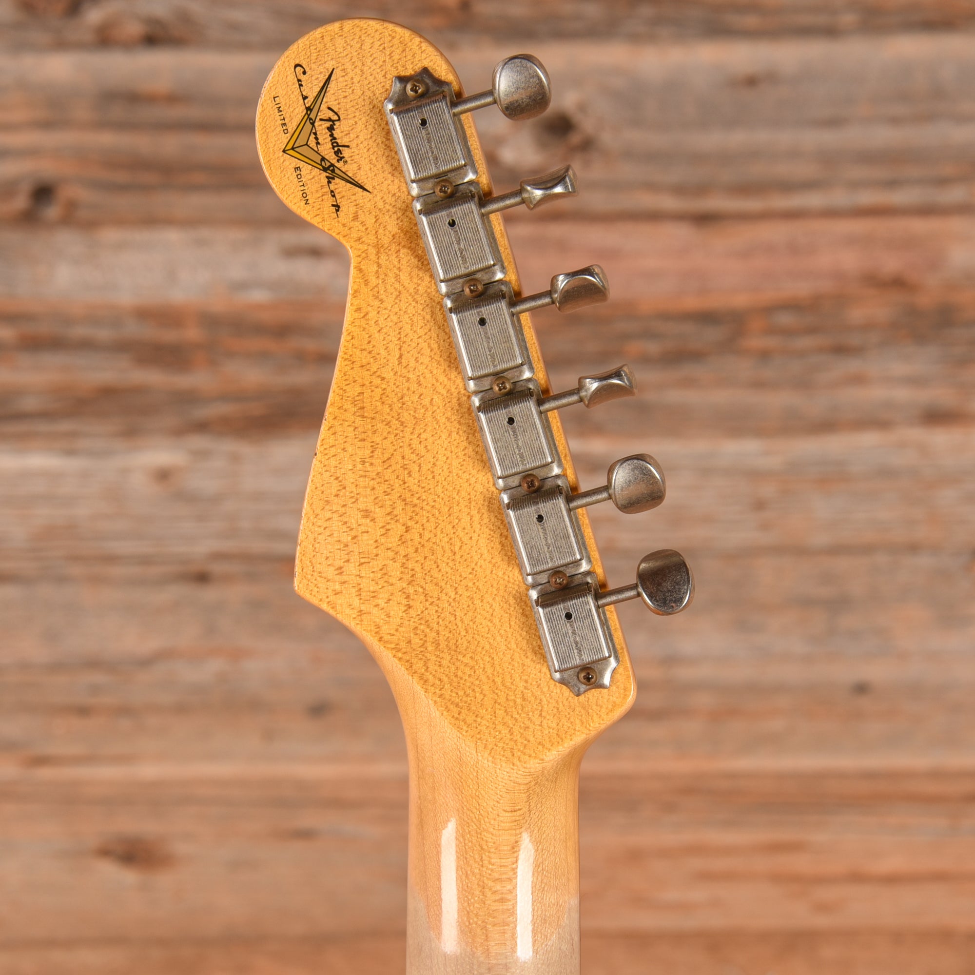 Fender Custom Shop WW10 '61 Stratocaster Super Heavy Relic Black Electric Guitars / Solid Body