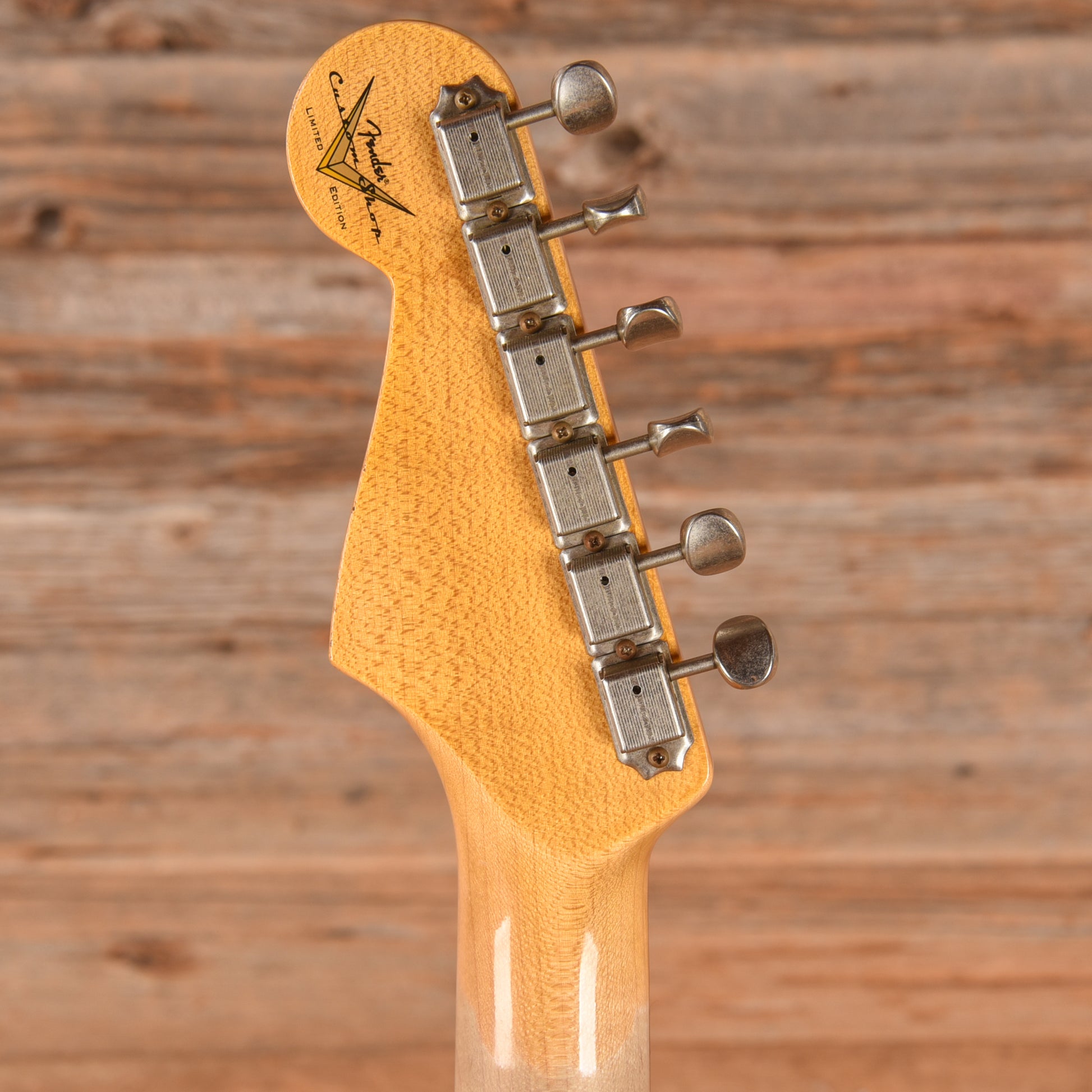 Fender Custom Shop WW10 '61 Stratocaster Super Heavy Relic Black Electric Guitars / Solid Body