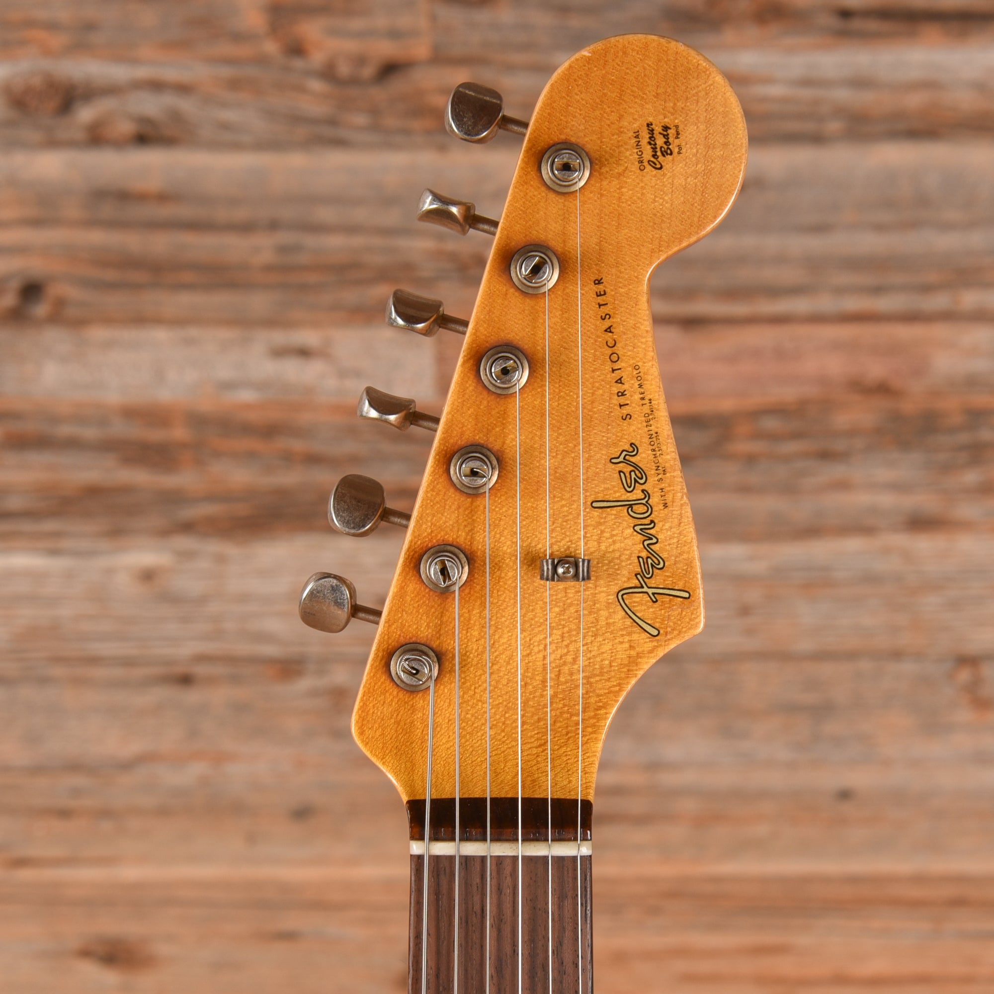Fender Custom Shop WW10 '61 Stratocaster Super Heavy Relic Black Electric Guitars / Solid Body
