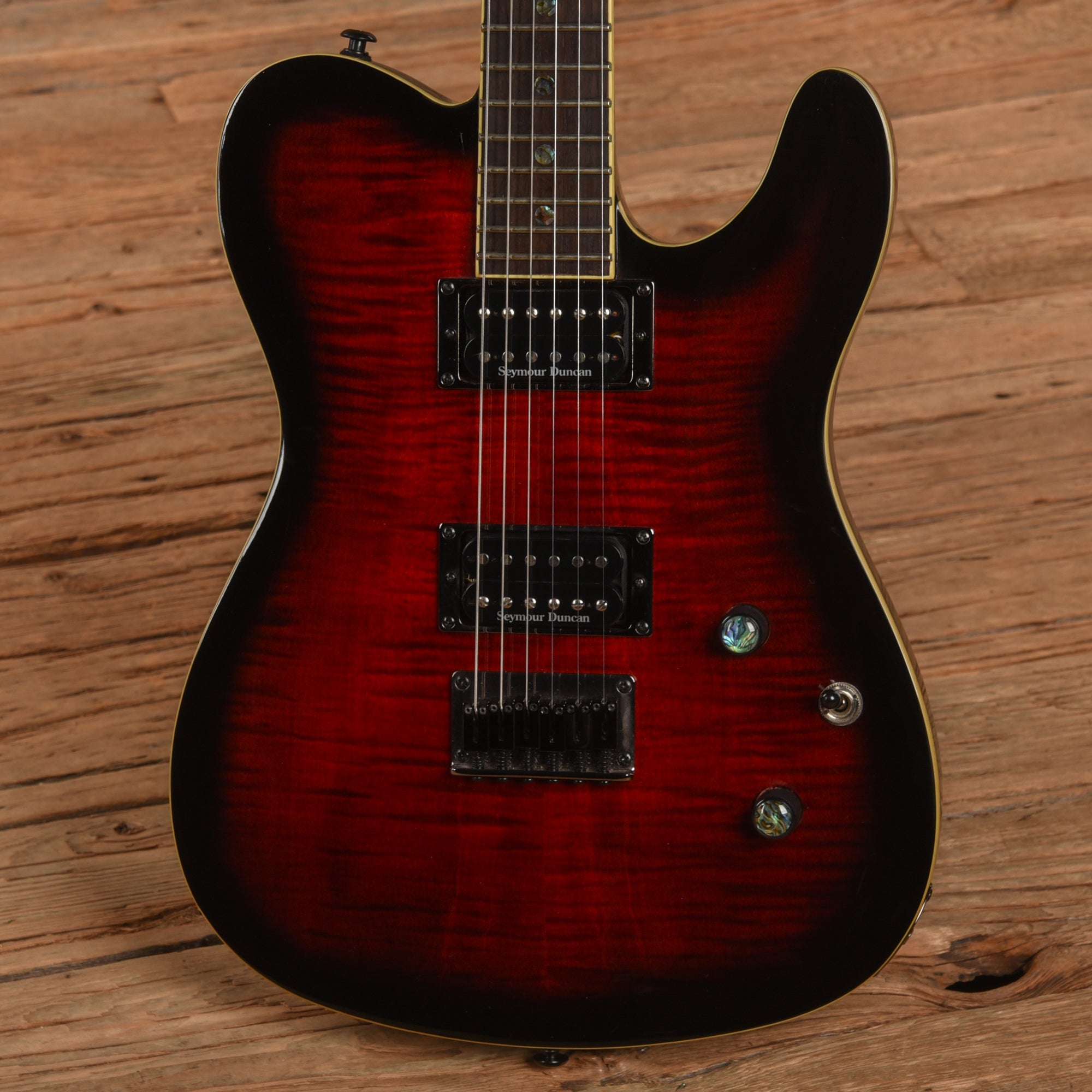 Fender Custom Telecaster FMT Black Cherry Burst 2012 Electric Guitars / Solid Body