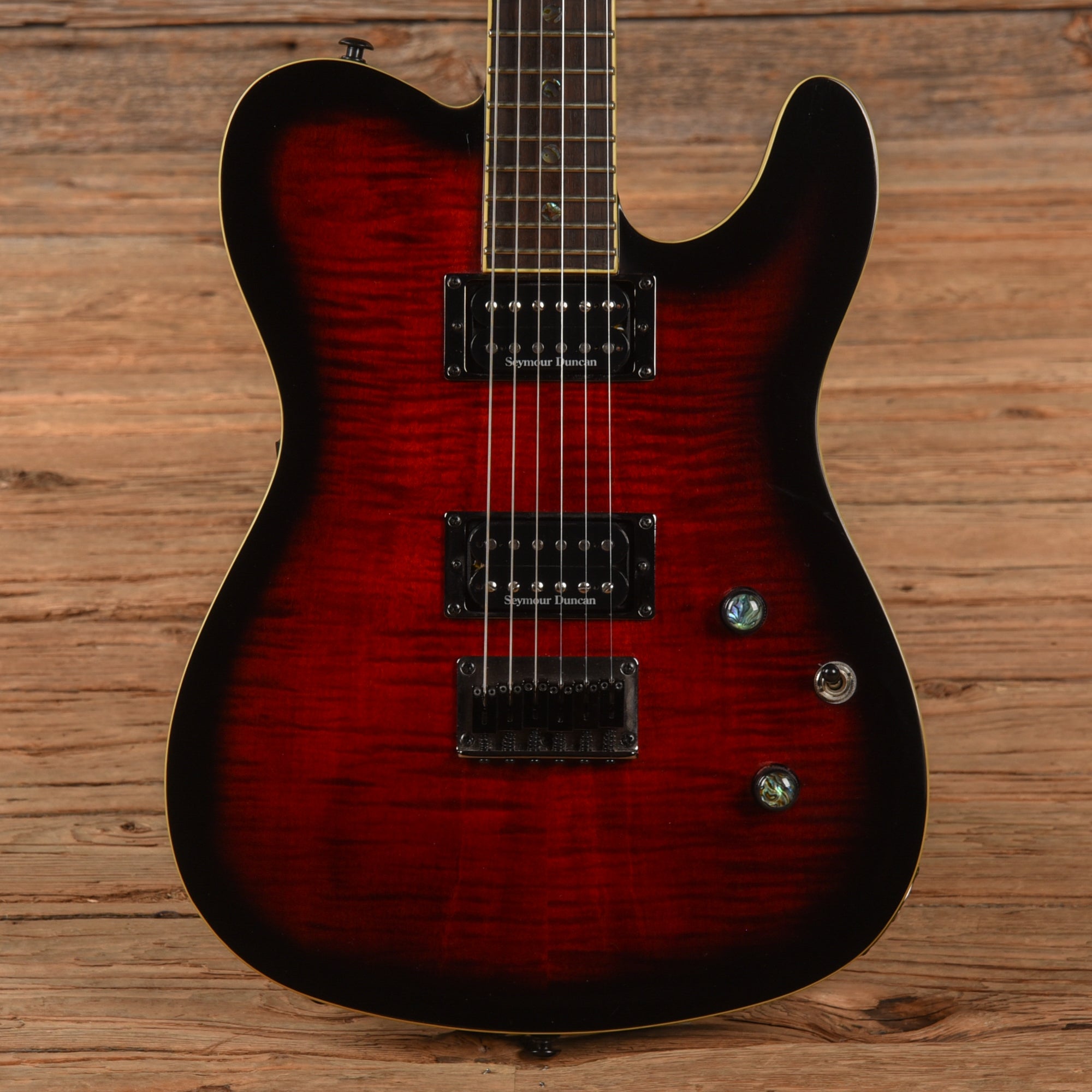 Fender Custom Telecaster FMT Black Cherry Burst 2012 Electric Guitars / Solid Body
