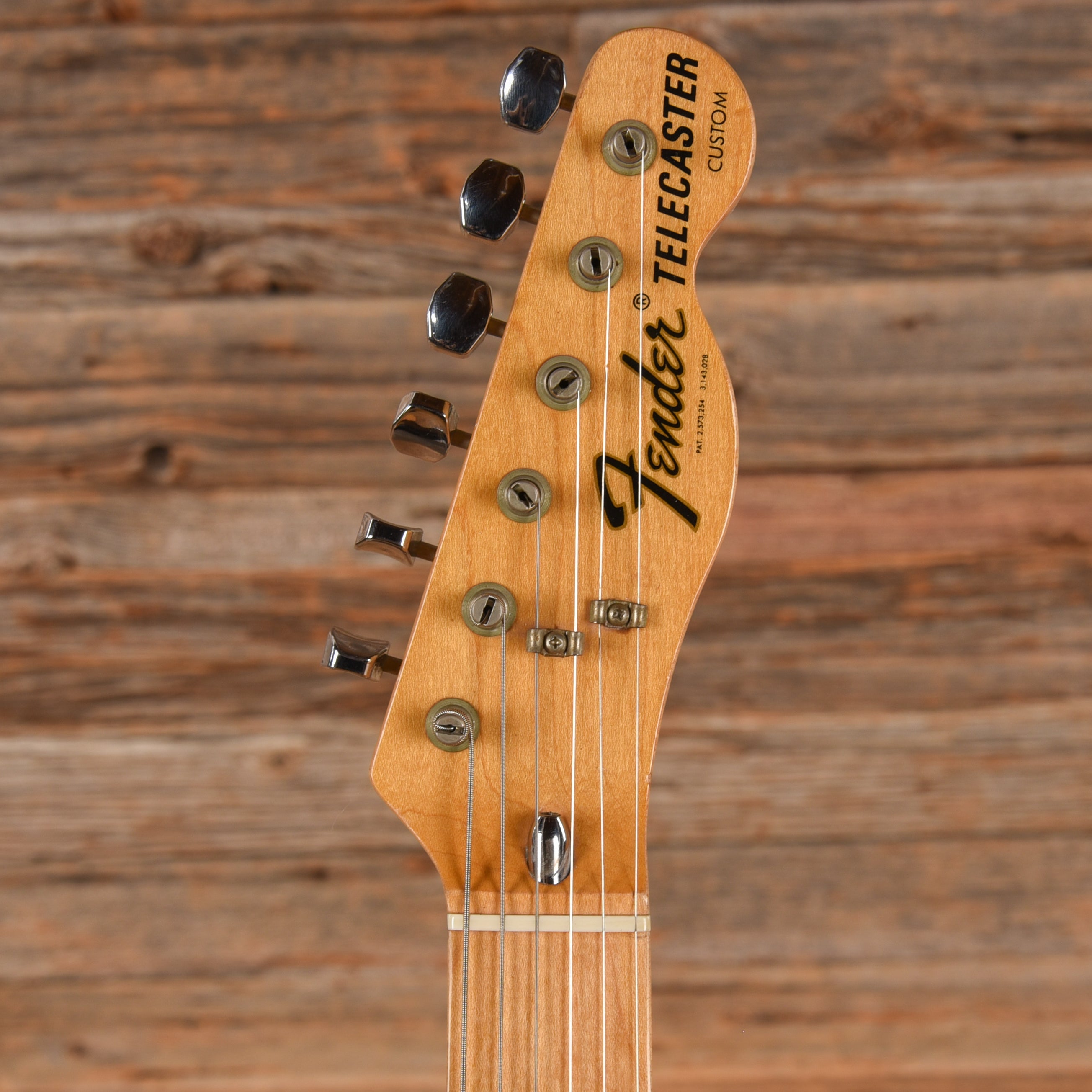 Fender Custom Telecaster Natural 1974 Electric Guitars / Solid Body