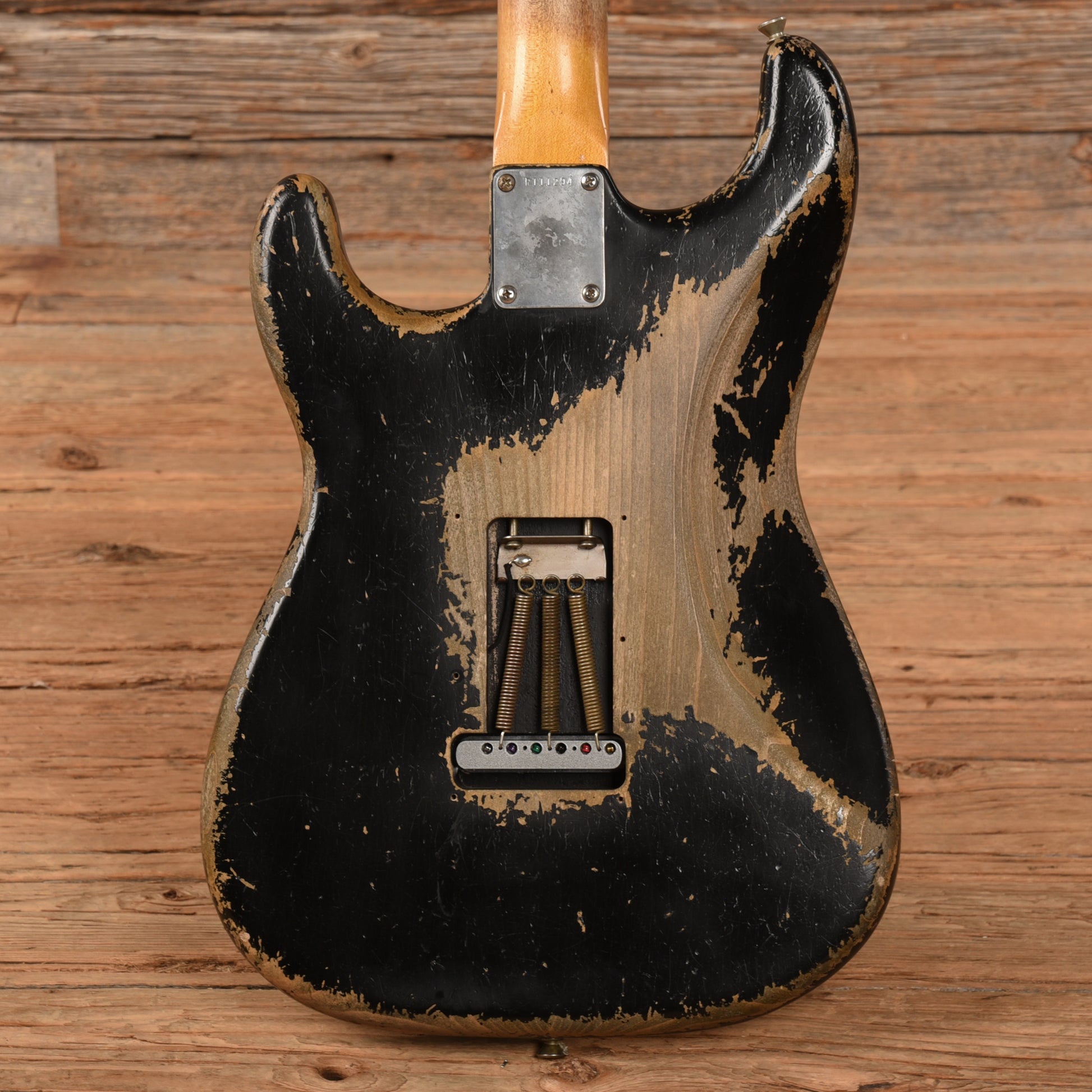 Fender Dale Wilson Stratocaster Black Electric Guitars / Solid Body
