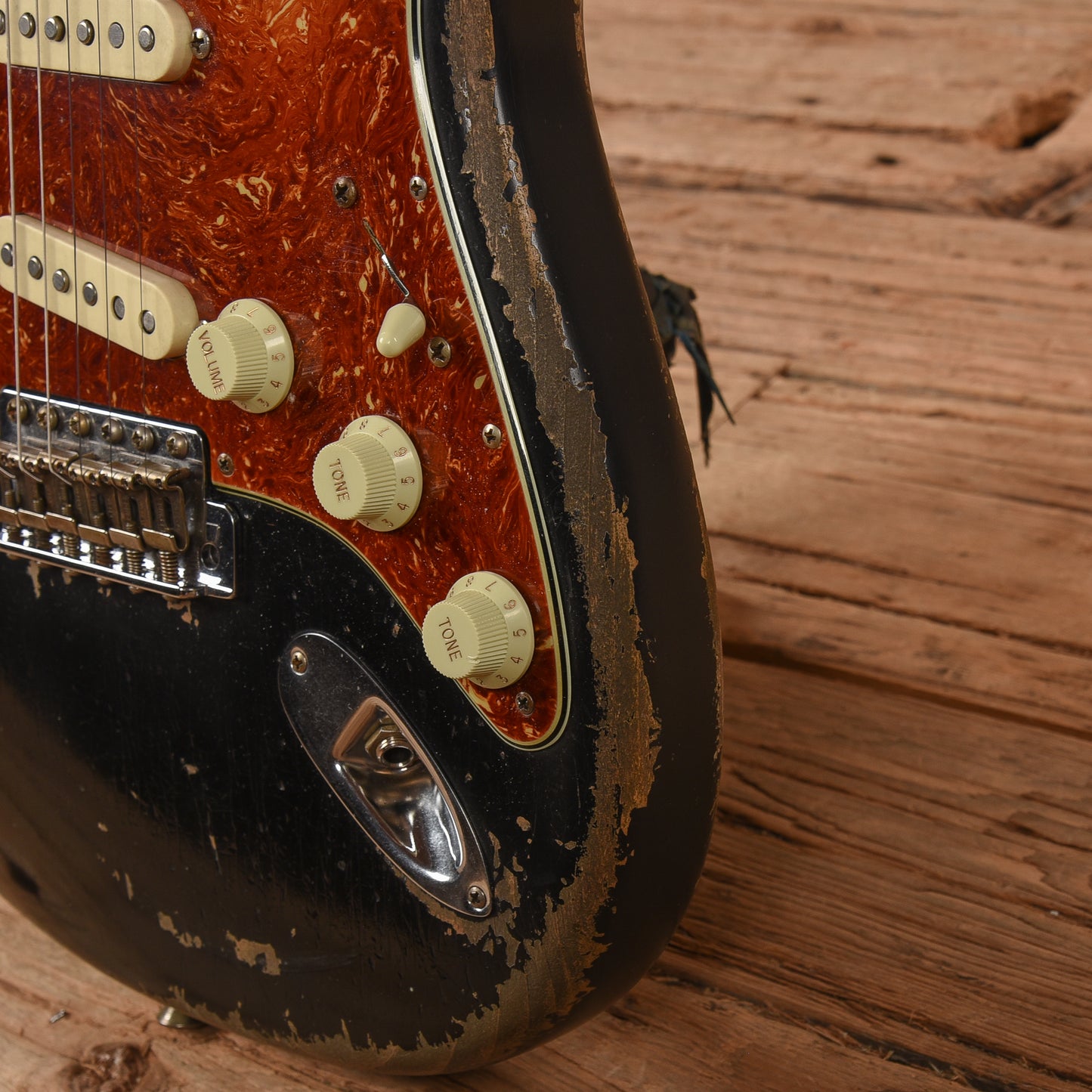 Fender Dale Wilson Stratocaster Black Electric Guitars / Solid Body