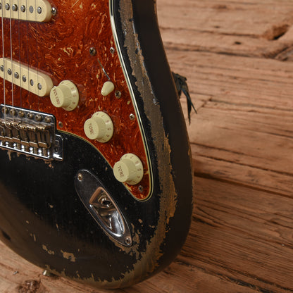 Fender Dale Wilson Stratocaster Black Electric Guitars / Solid Body