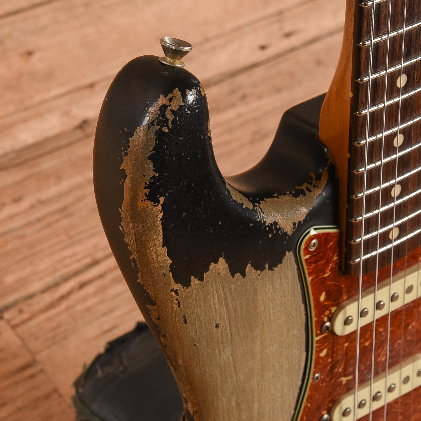 Fender Dale Wilson Stratocaster Black Electric Guitars / Solid Body