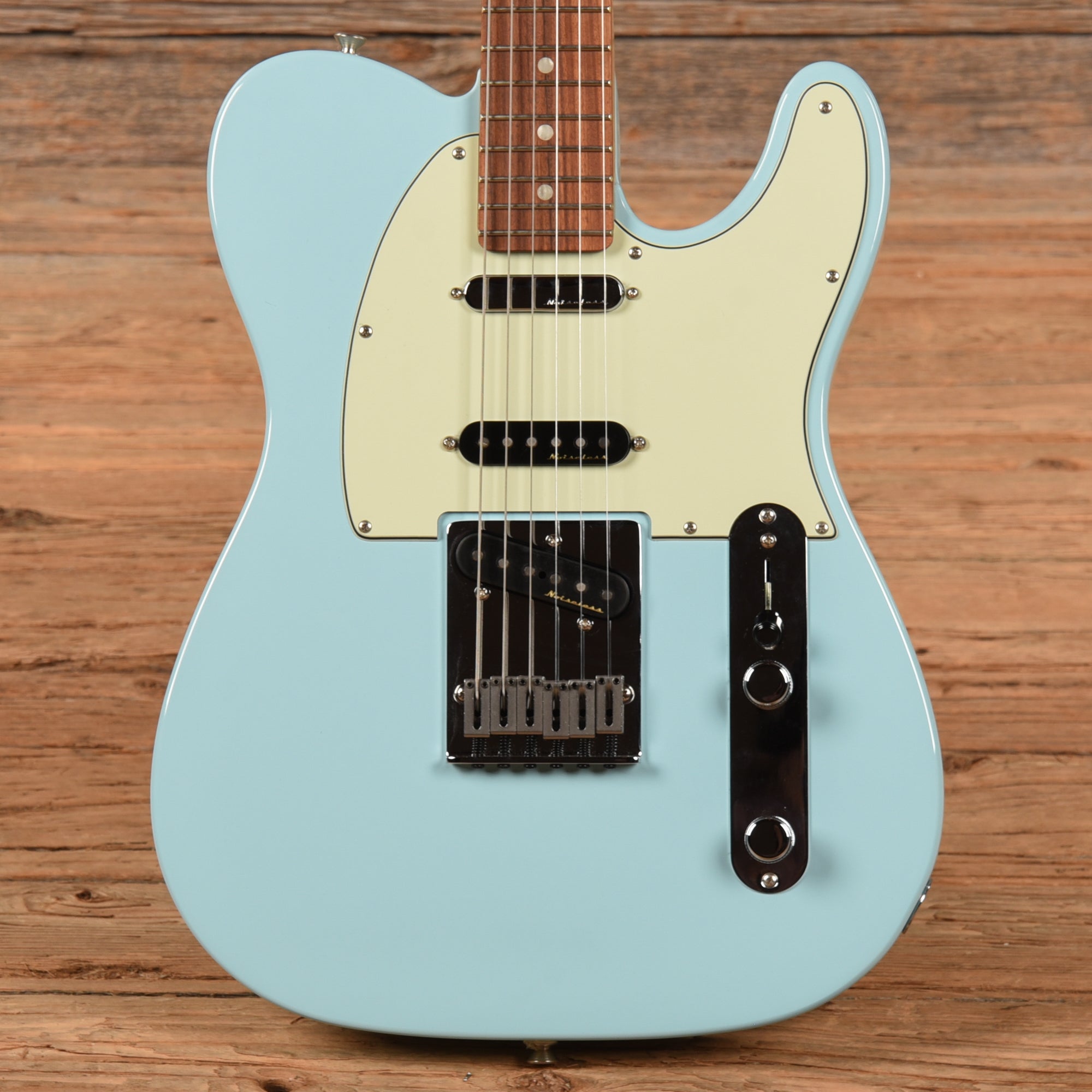 Fender Deluxe Nashville Telecaster Daphne Blue 2019 Electric Guitars / Solid Body