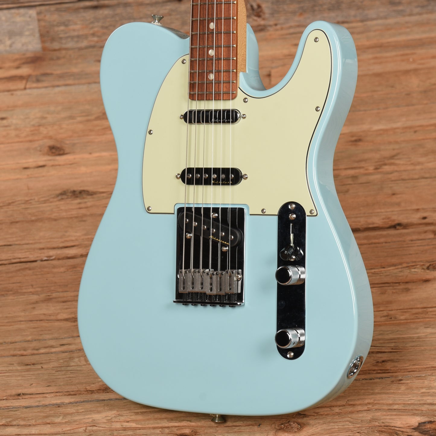 Fender Deluxe Nashville Telecaster Daphne Blue 2019 Electric Guitars / Solid Body