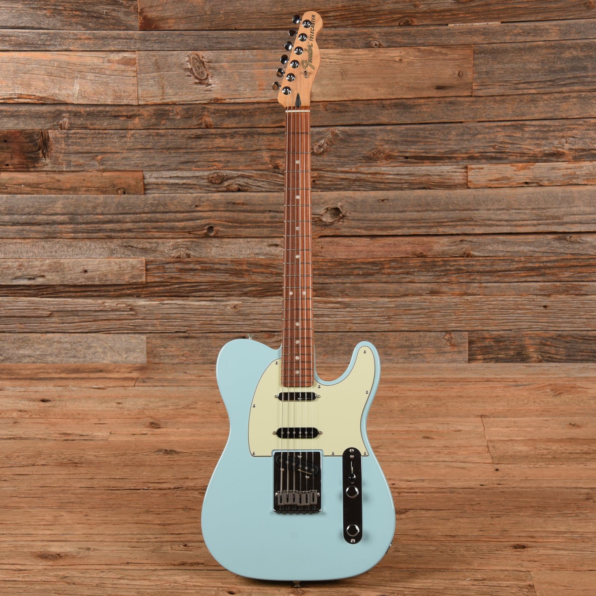 Fender Deluxe Nashville Telecaster Daphne Blue 2019 Electric Guitars / Solid Body