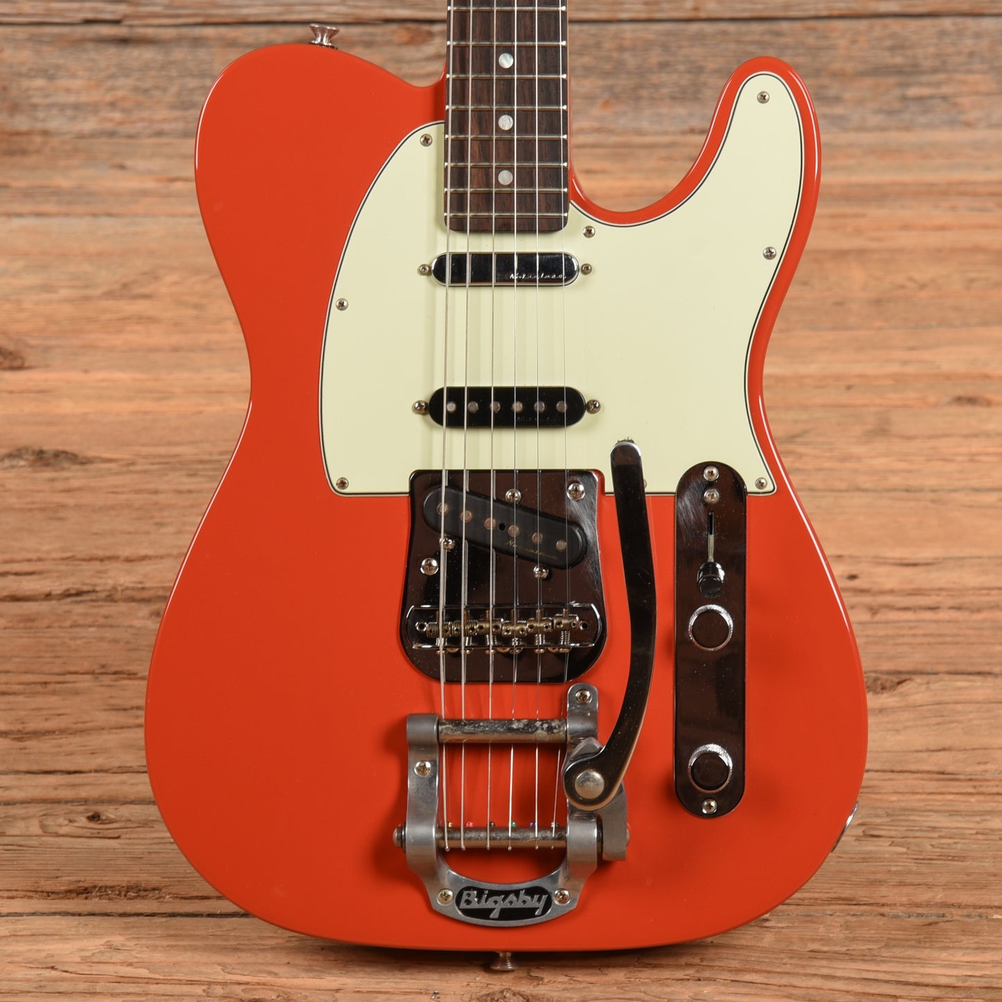 Fender Deluxe Nashville Telecaster Fiesta Red 2017 Electric Guitars / Solid Body