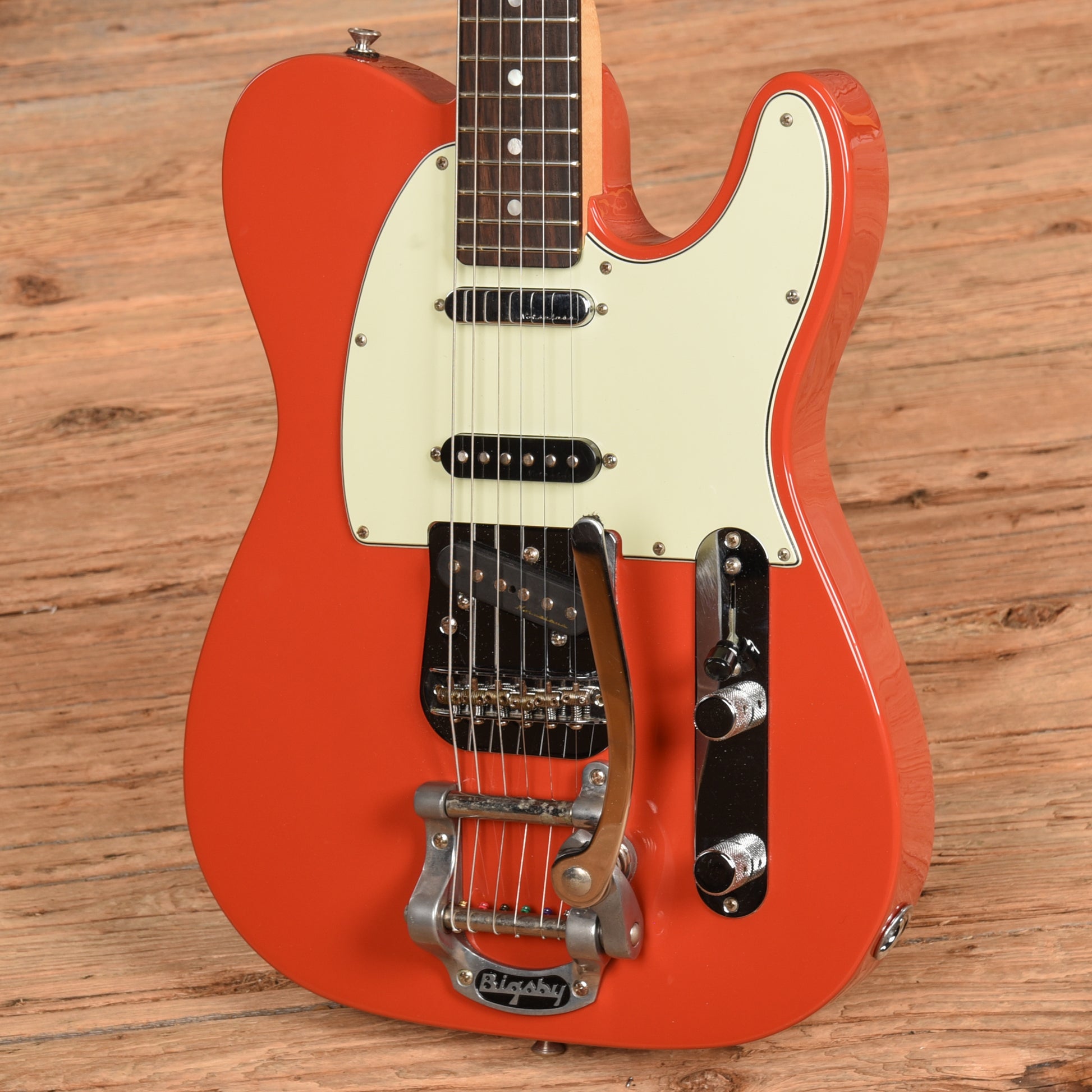 Fender Deluxe Nashville Telecaster Fiesta Red 2017 Electric Guitars / Solid Body