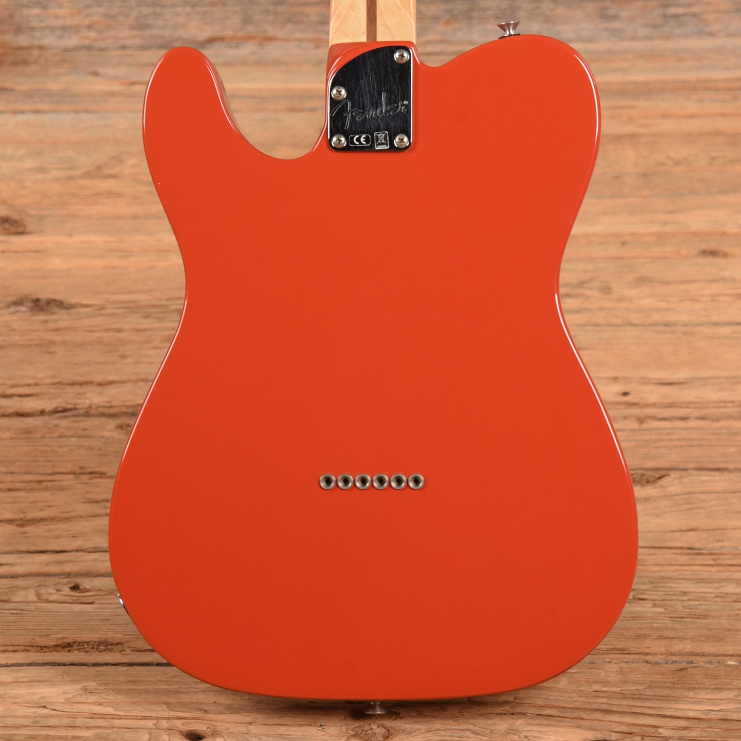 Fender Deluxe Nashville Telecaster Fiesta Red 2017 Electric Guitars / Solid Body