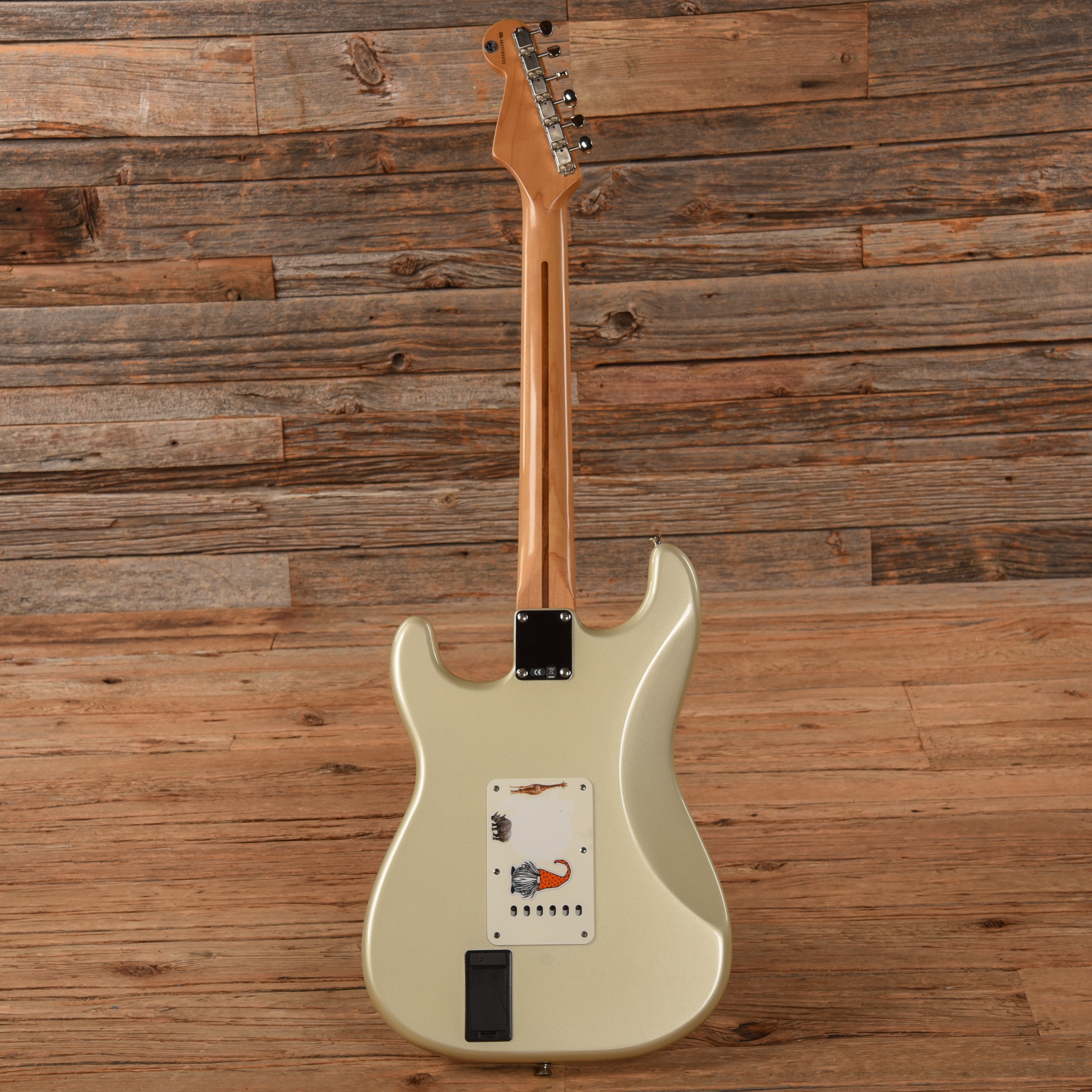 Fender Deluxe Powerhouse Stratocaster Blizzard Pearl 2005 Electric Guitars / Solid Body