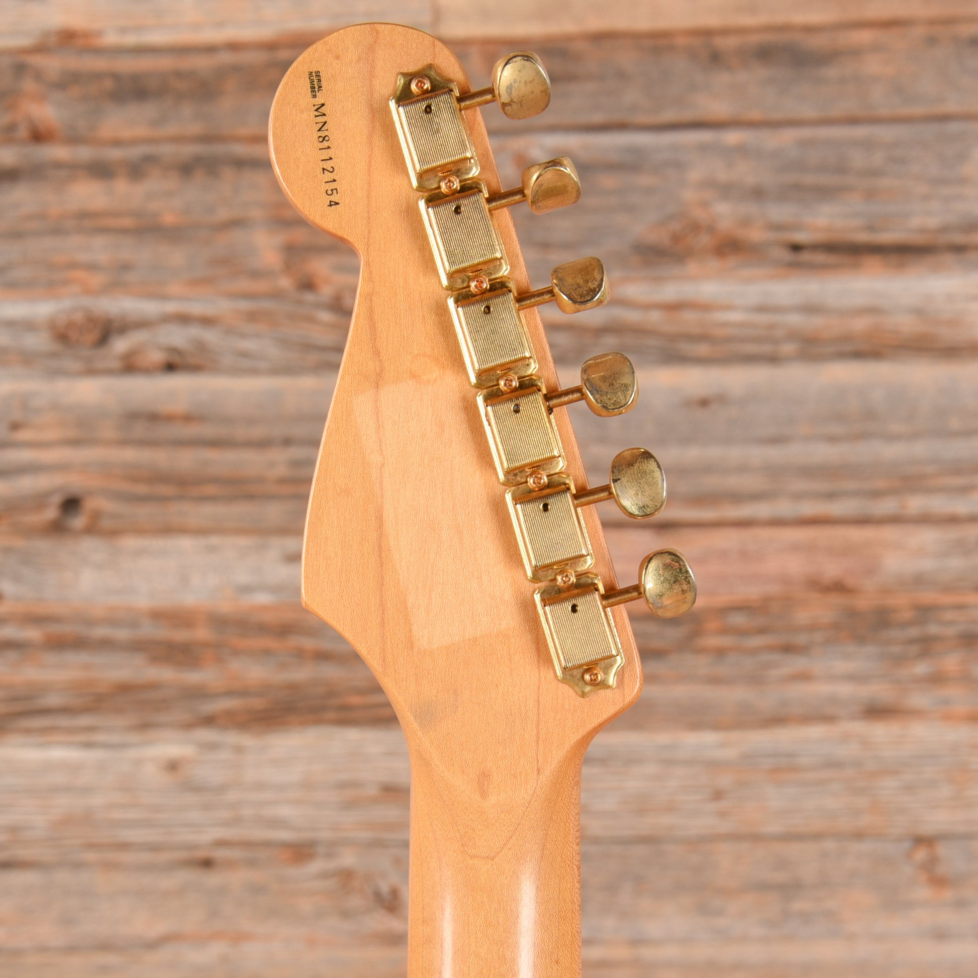 Fender Deluxe Stratocaster Natural 1998 Electric Guitars / Solid Body