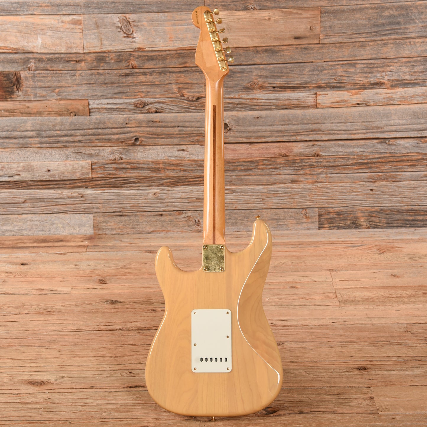 Fender Deluxe Stratocaster Natural 1998 Electric Guitars / Solid Body